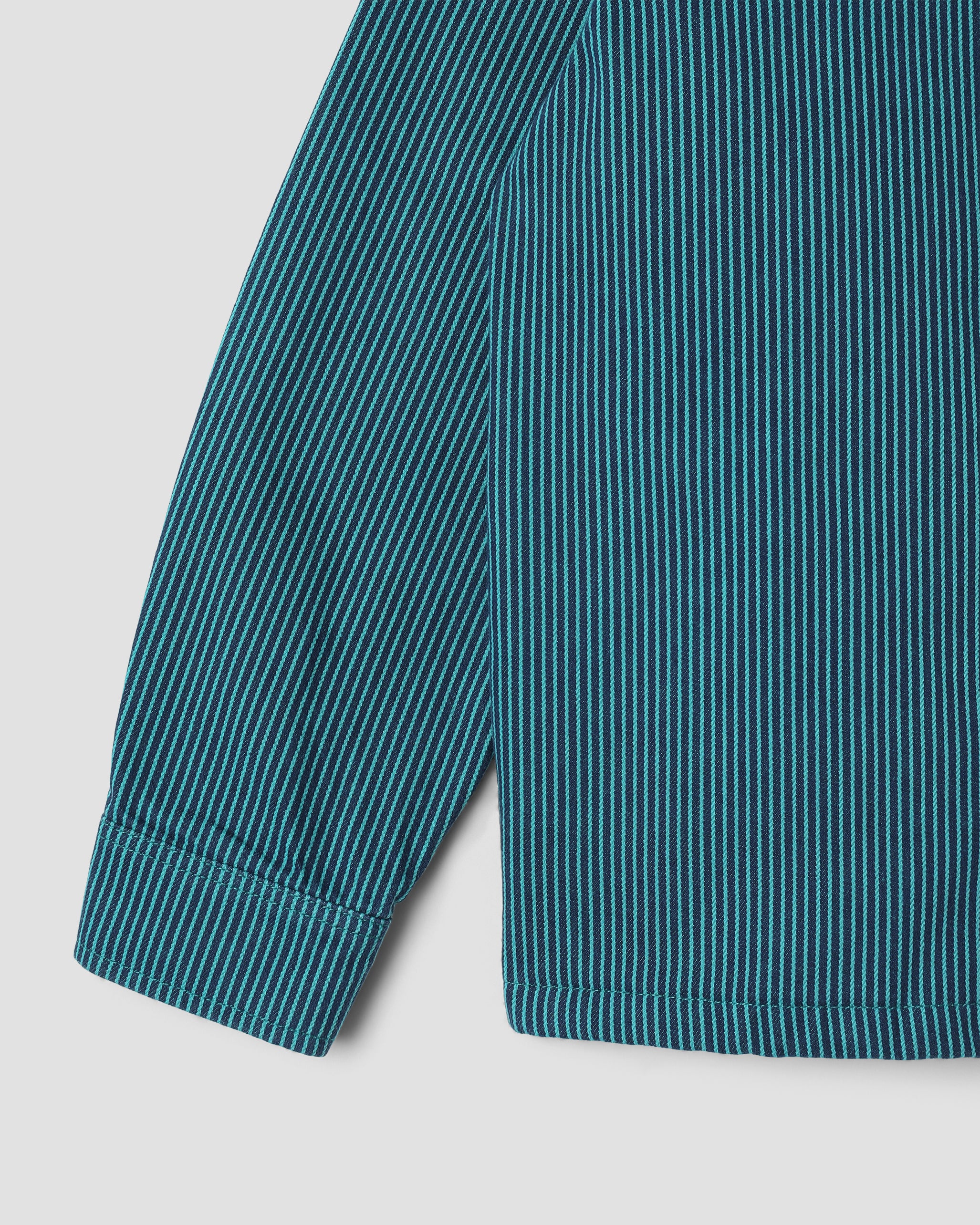 stan-ray-zip-shirt-hemd-blue-teal-hickory-flanell image 5