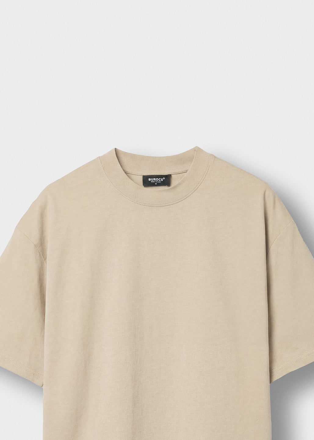 burocs-t-shirts-oversize-t-shirt-herren-beige-240gsm image 3