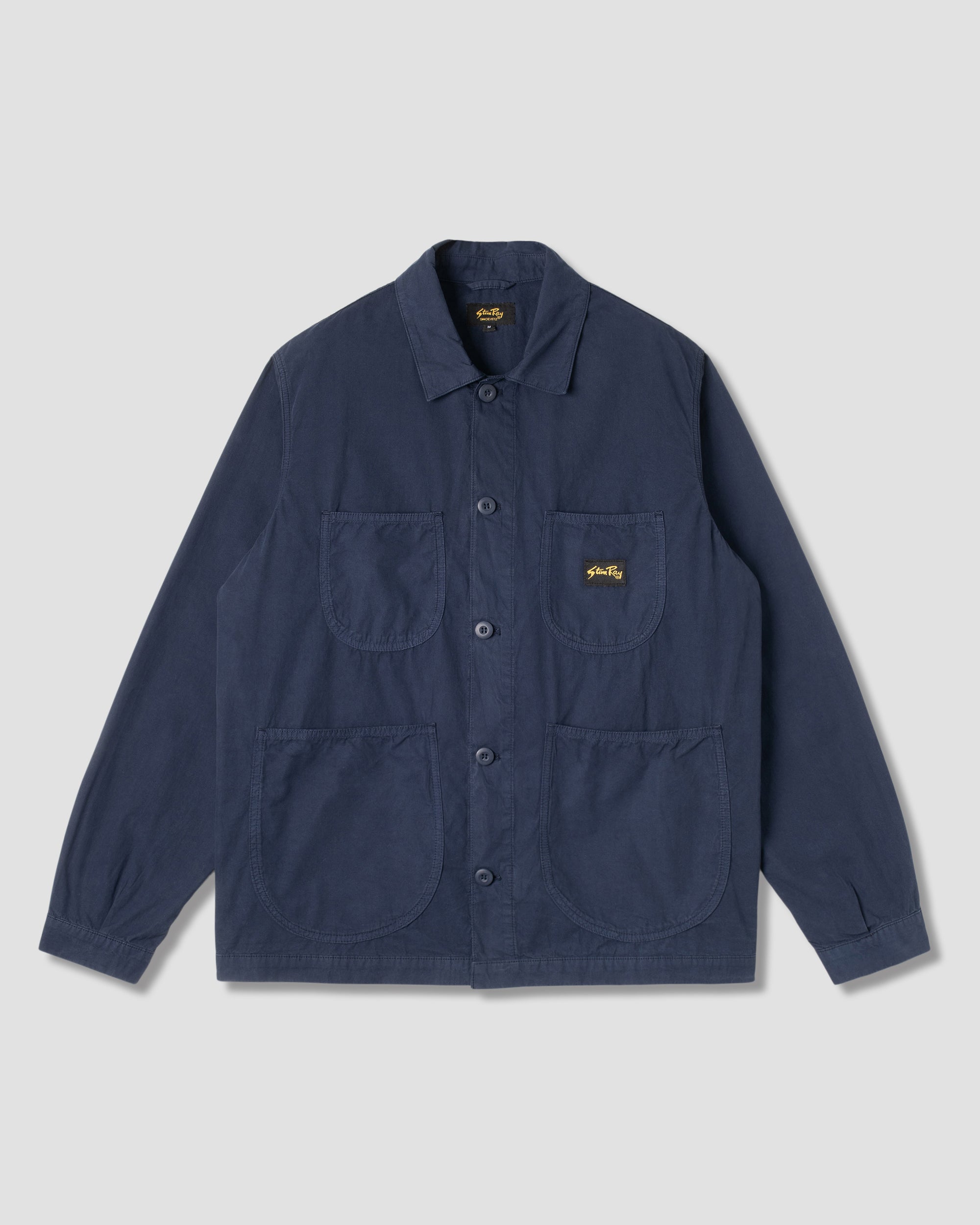 stan-ray-coverall-jacket-arbeitsjacke-navy-poplin-baumwolle image 1