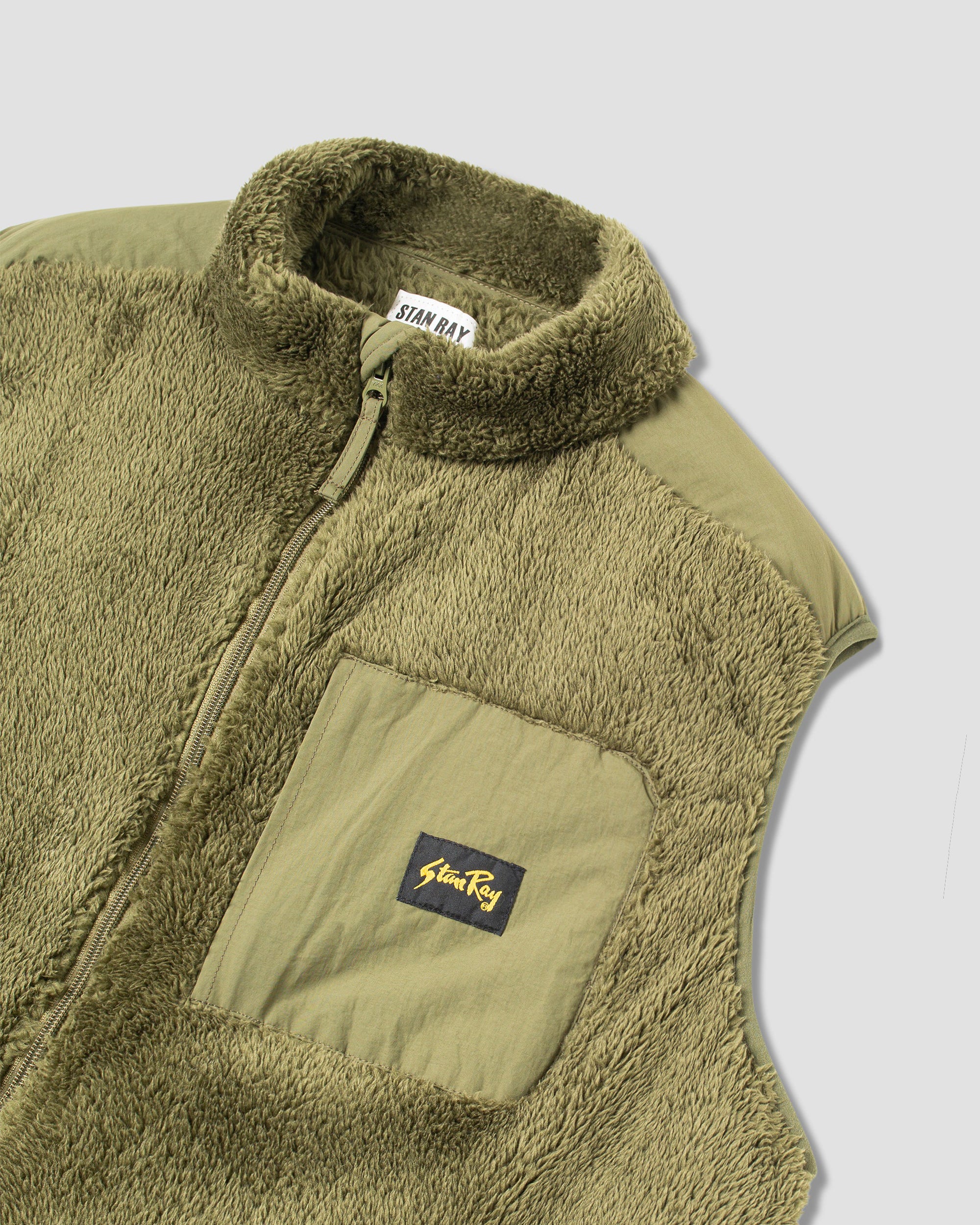 stan-ray-fleece-vest-weste-olive-herren-warm image 5