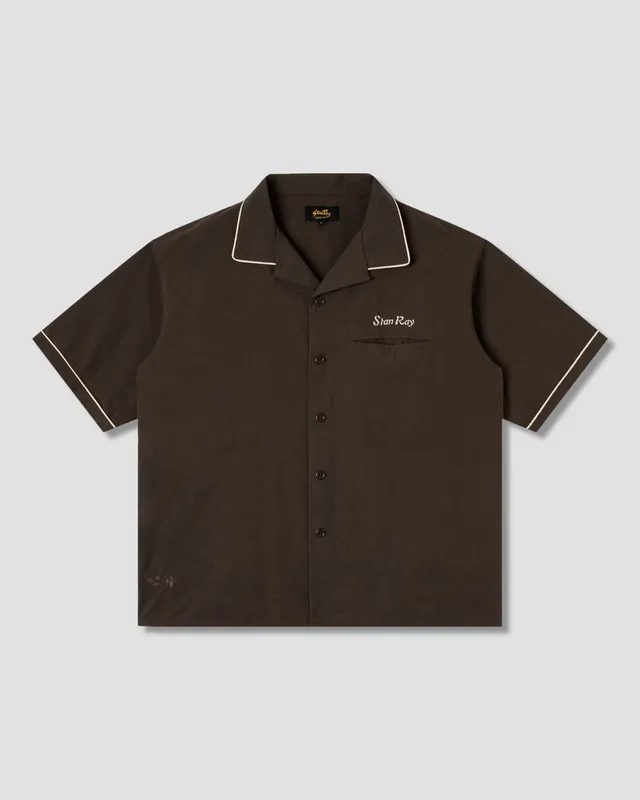 stan-ray-shirts-bowling-shirt-hemd-schwarz-kurzarm image 1
