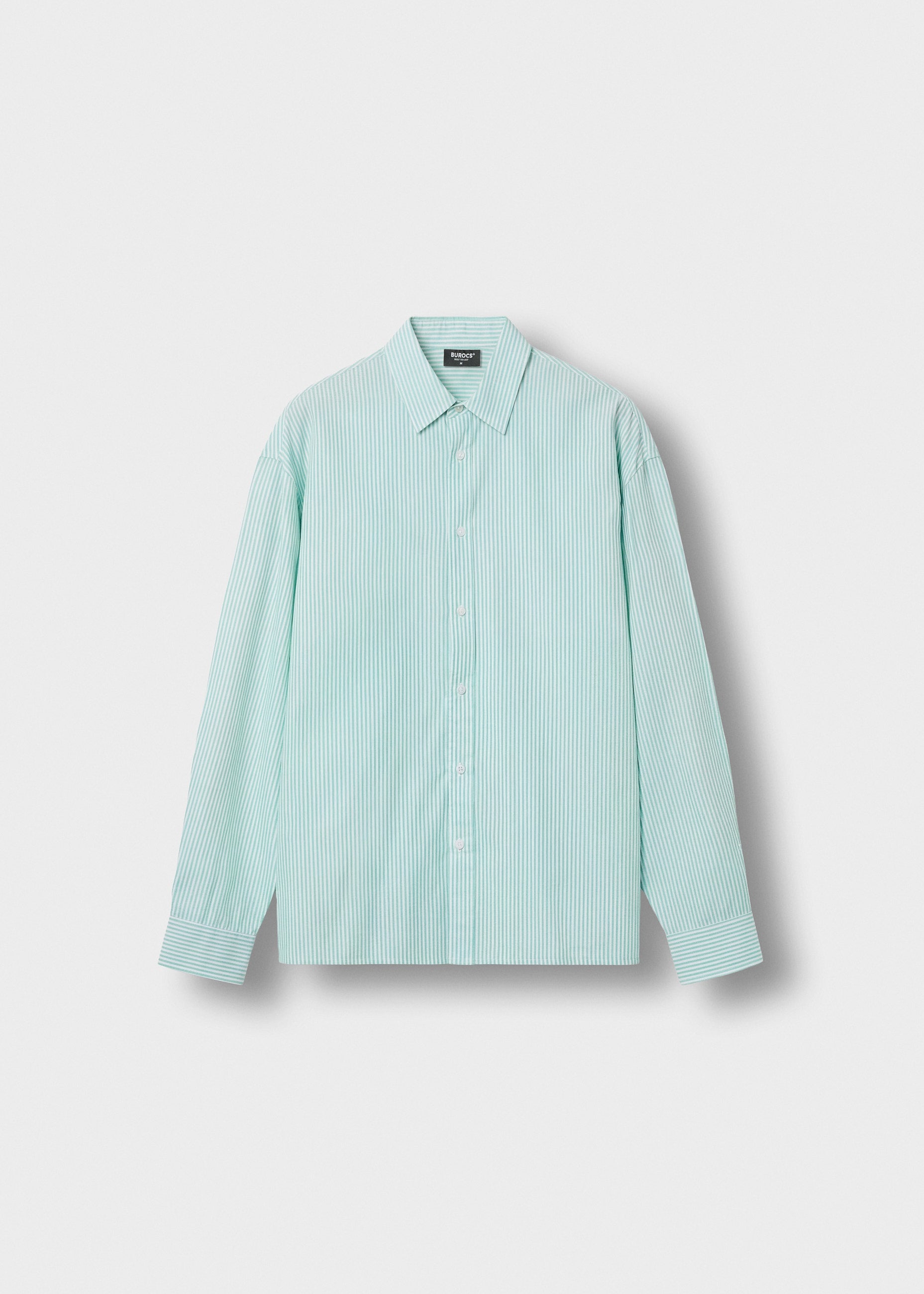 burocs-cotton-long-sleeve-shirt-mint-streifen image 1
