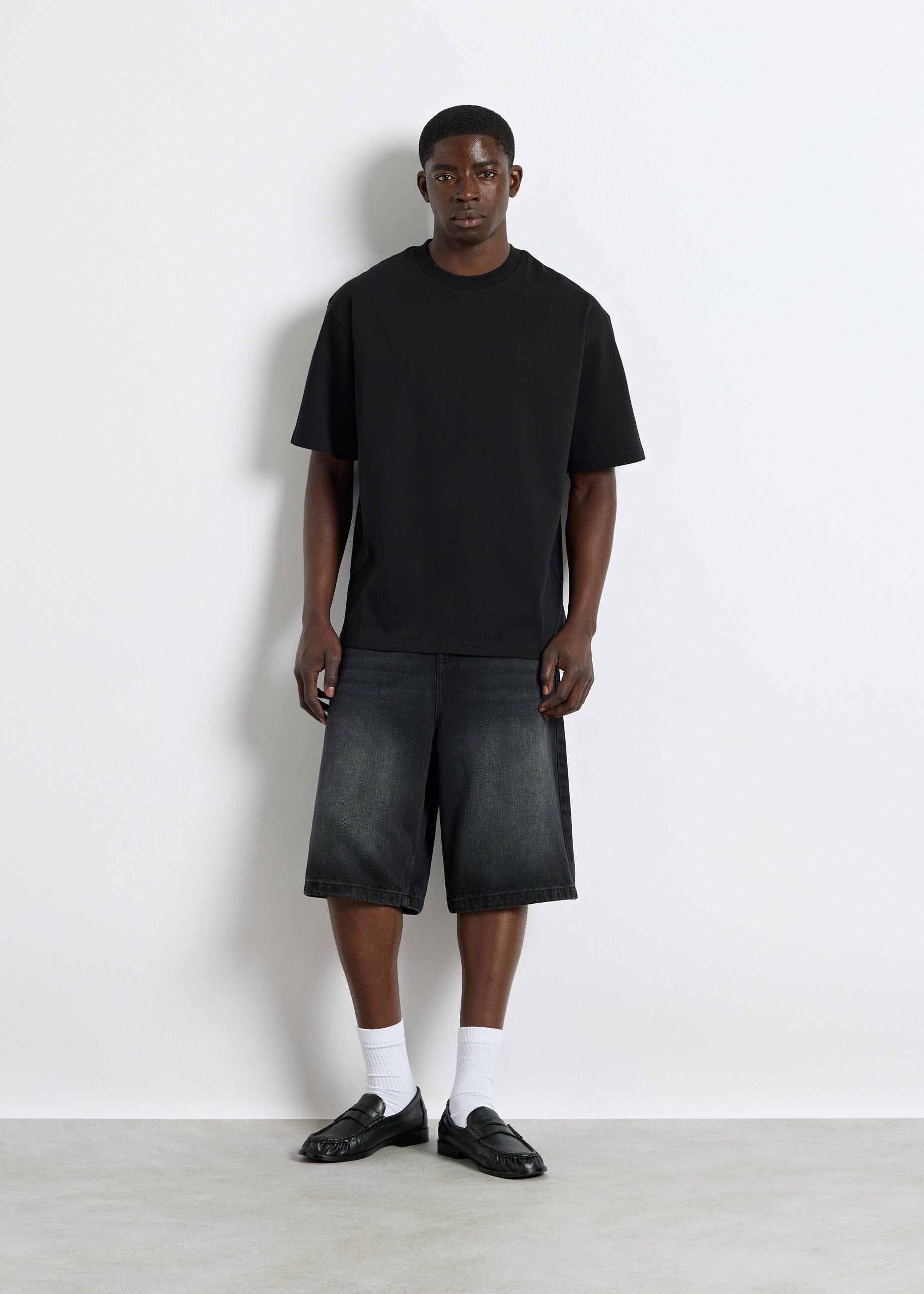 burocs-marco-baggy-shorts-washed-granite-jeans-baumwolle image 5