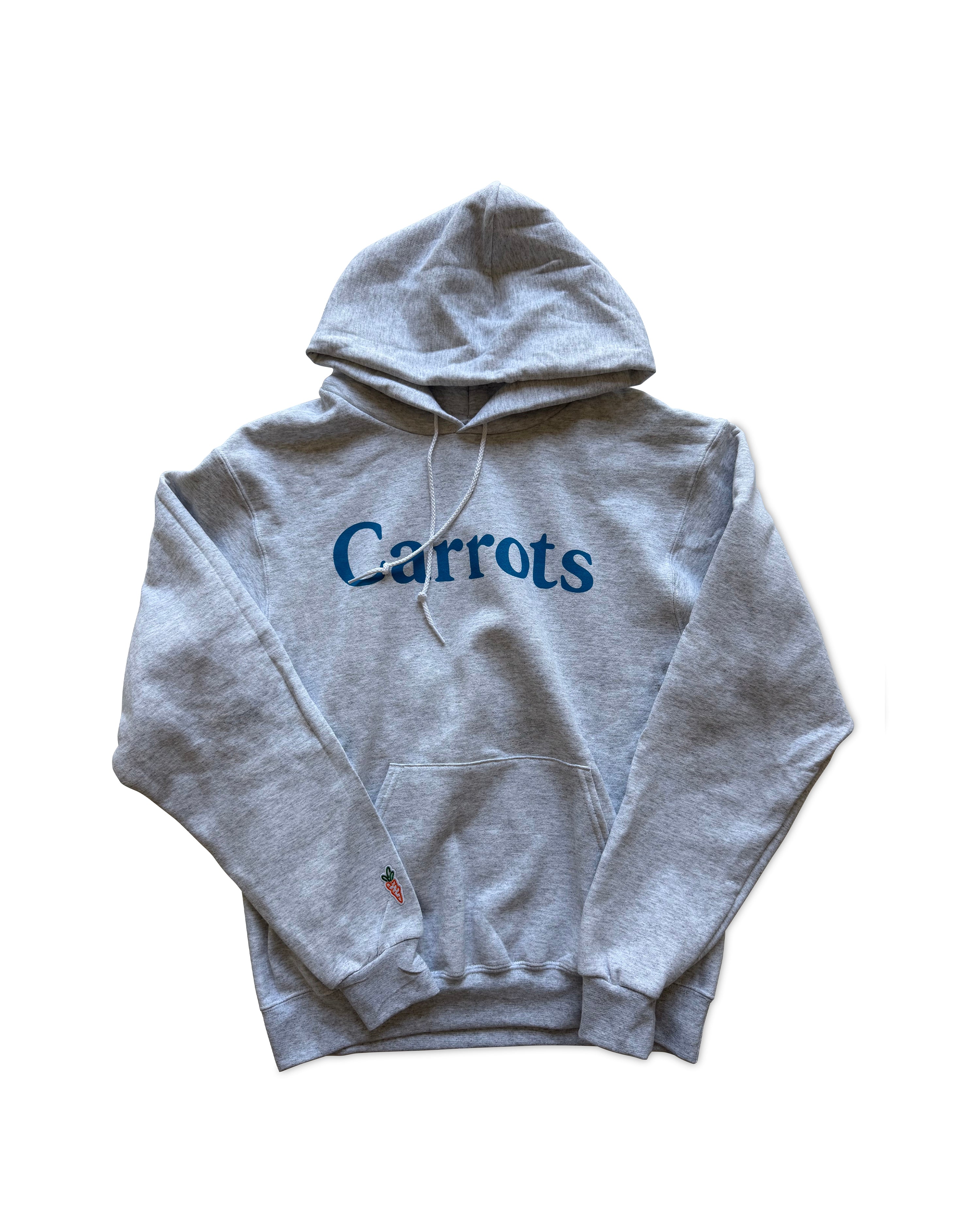 carrots-wordmark-champion-hoodie-herren-grau-baumwolle image 1
