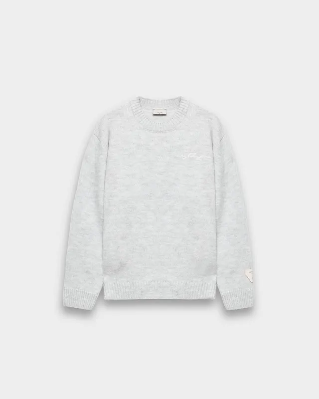 eightyfive-crew-neck-sweater-pullover-light-grey-melange image 1