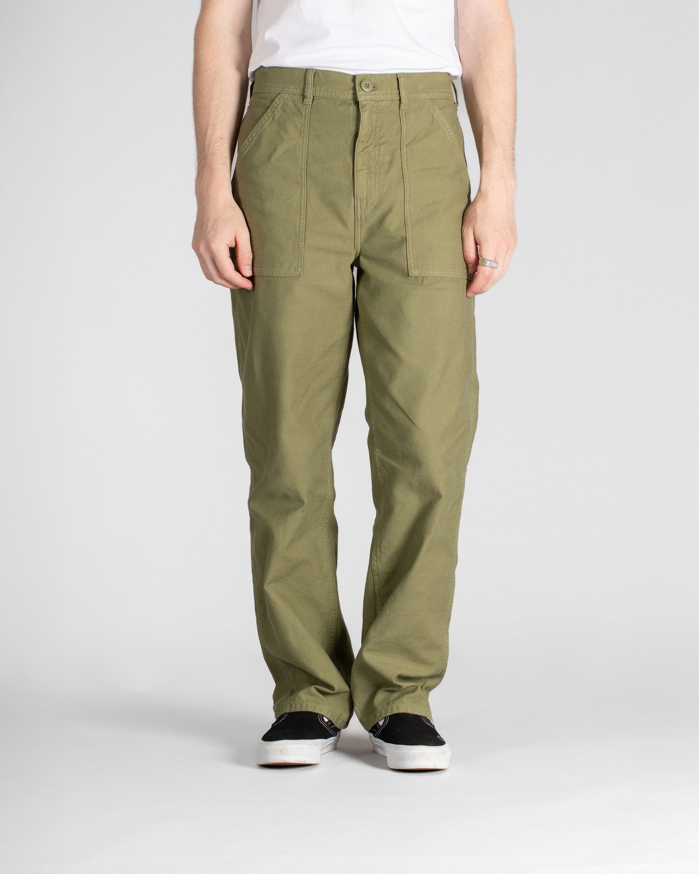 stan-ray-fat-pant-herren-hose-olive-sateen-loose image 2