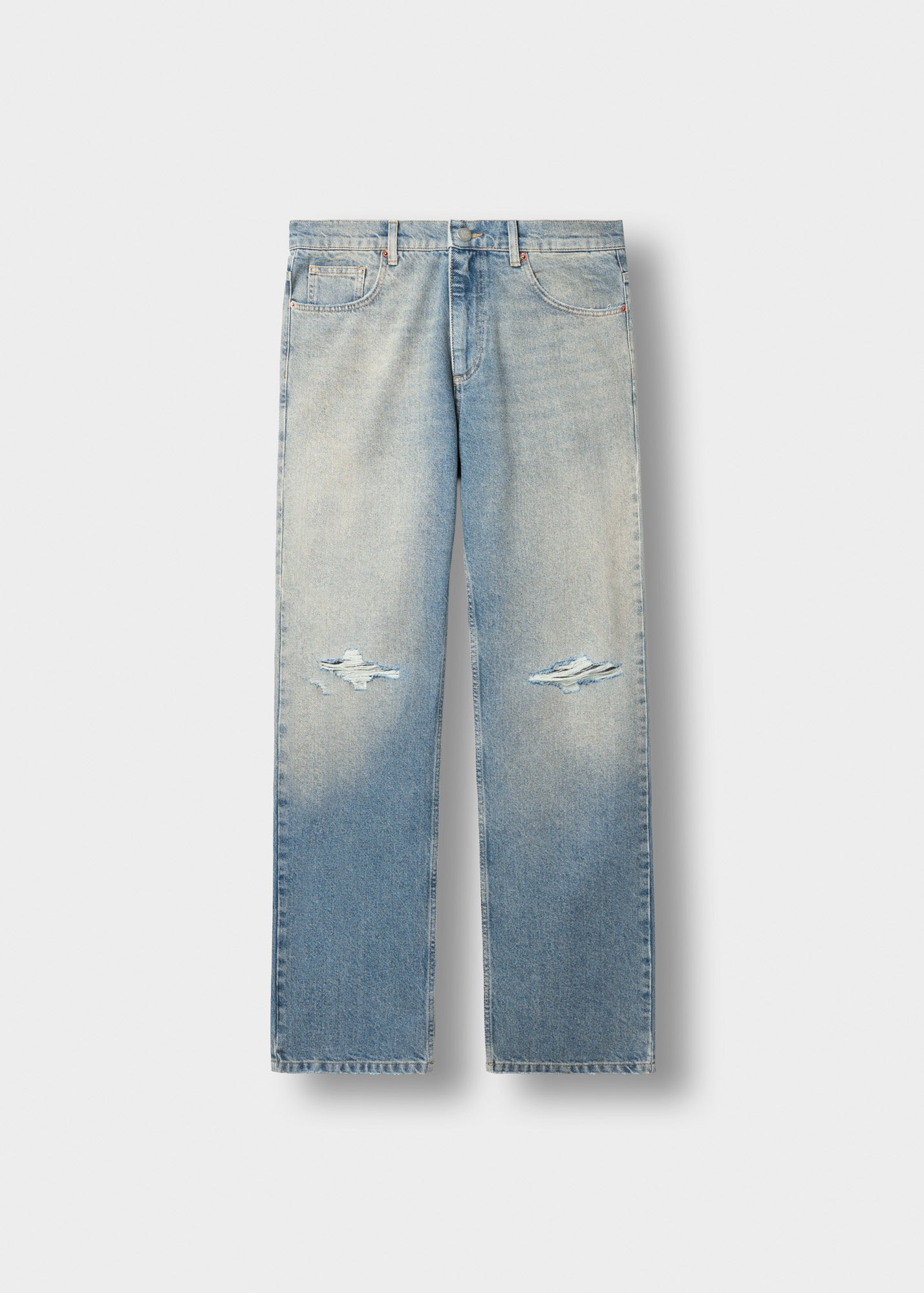 burocs-denim-ripped-john-straight-jeans-azure-blue image 1