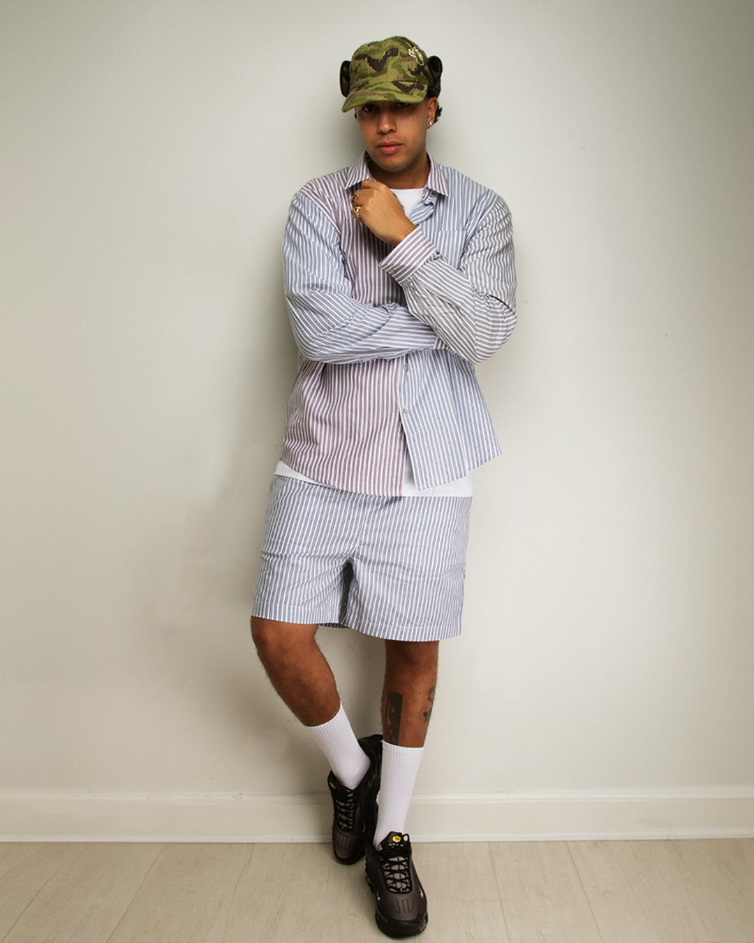 le-fix-shorts-momo-block-shorts-multi-stripes-baumwolle image 4