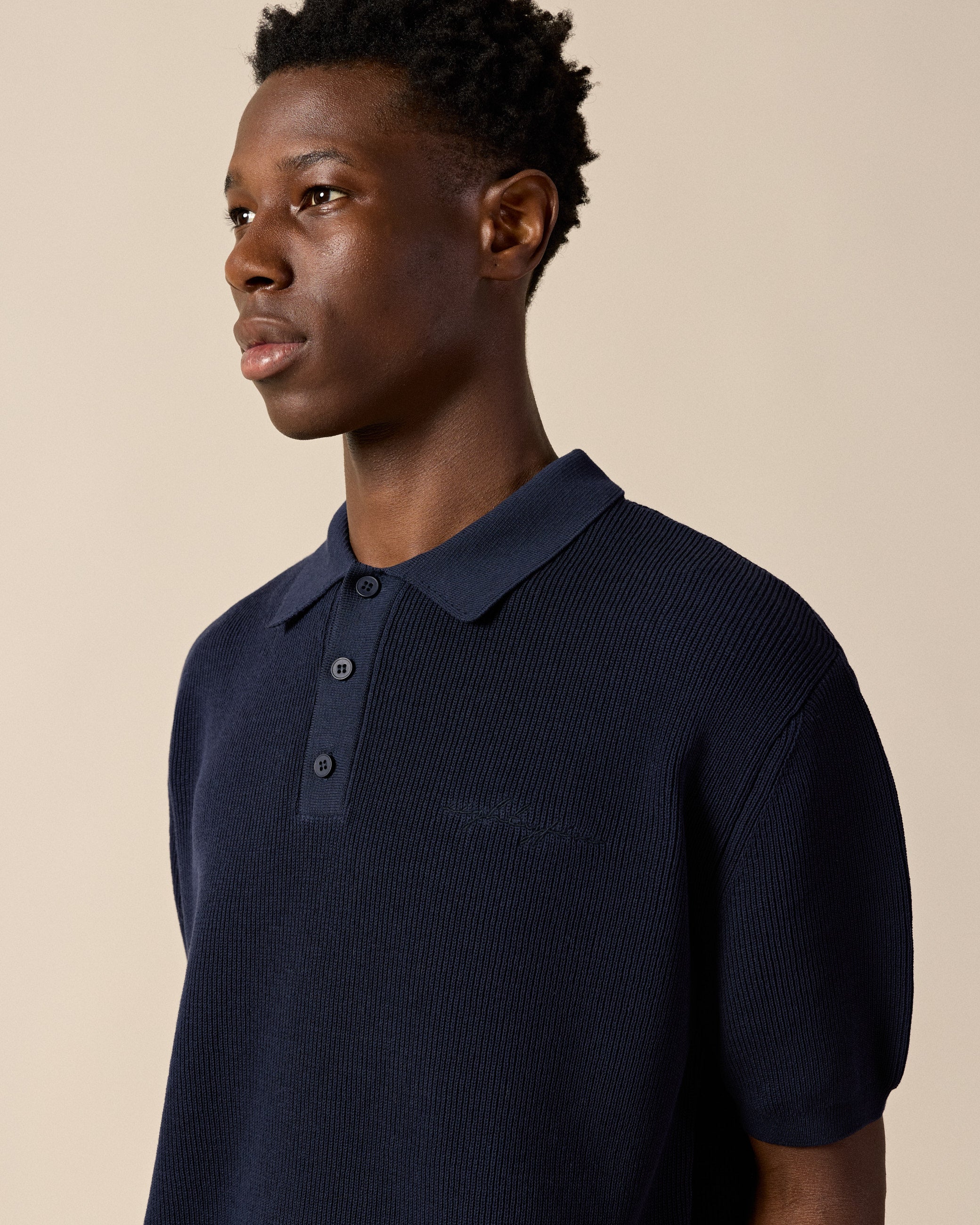 eightyfive-knit-poloshirt-polo-navy-baumwolle image 6