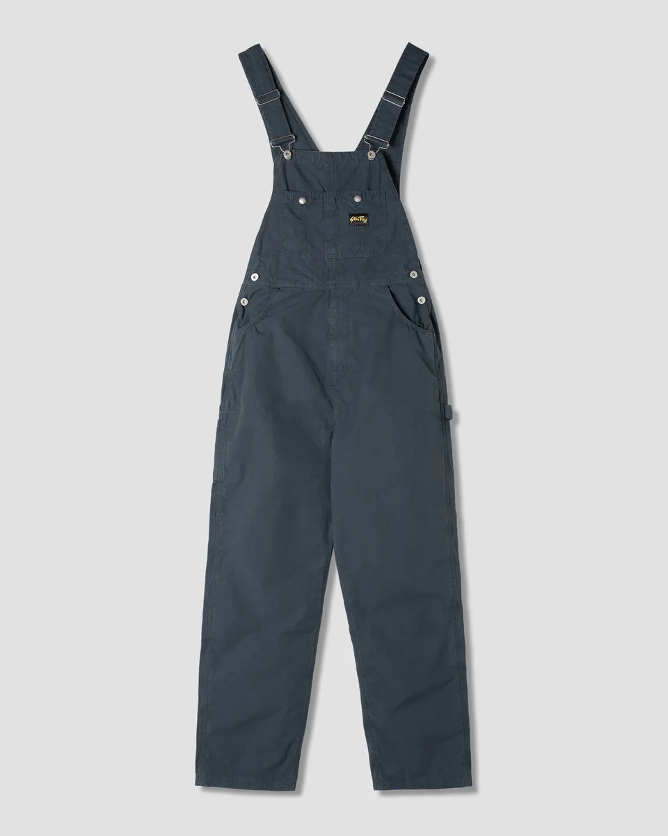 stan-ray-earls-bib-latzhose-navy-ripstop-baumwolle image 1