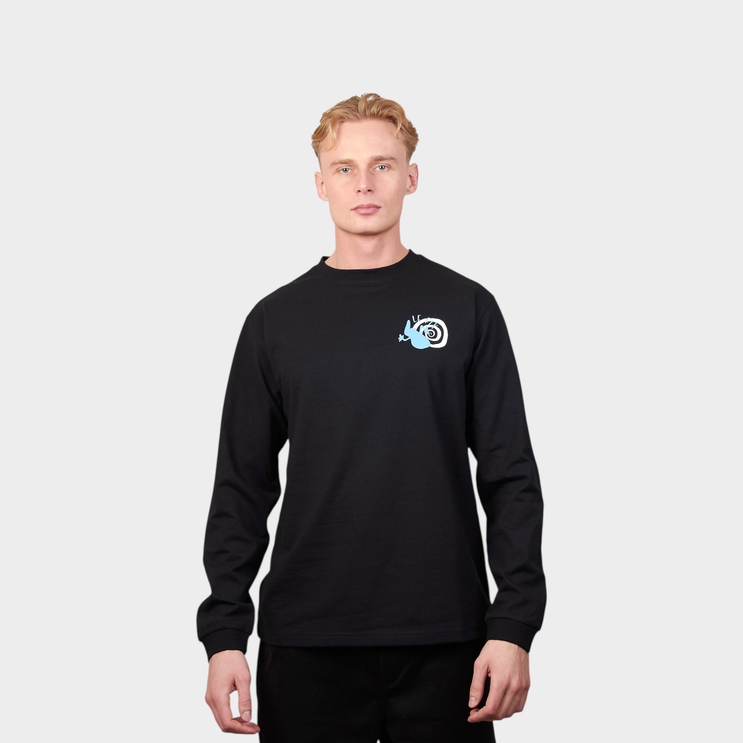 le-fix-cosmic-kaj-longsleeve-schwarz-baumwolle image 2