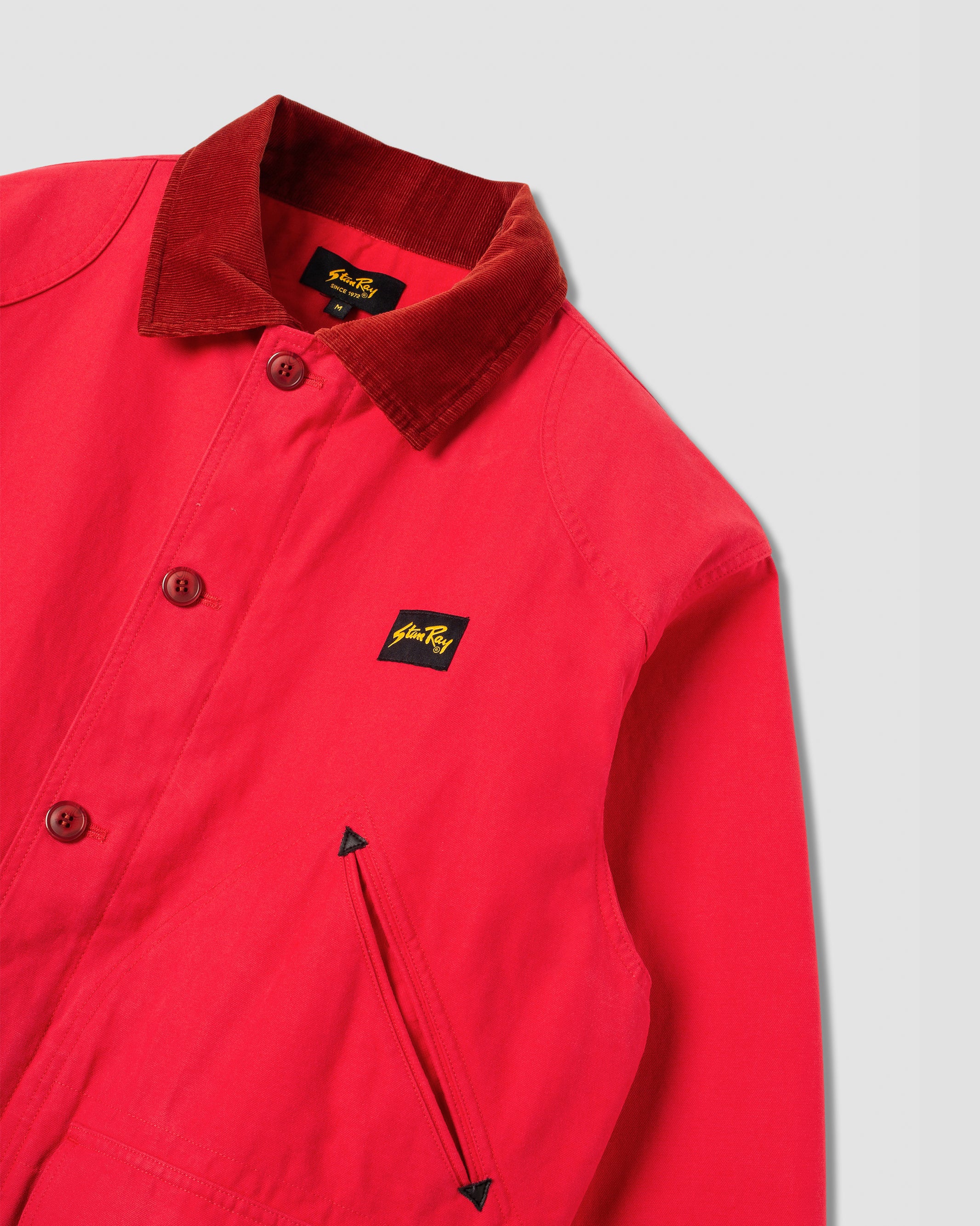 stan-ray-hunters-jacket-jacke-aged-red-half-panama-cord image 3
