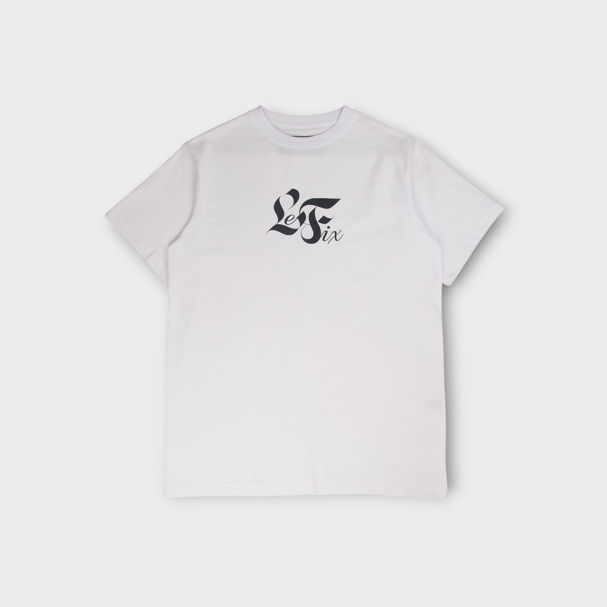 le-fix-times-t-shirt-herren-wei-baumwolle-regular-fit image 1