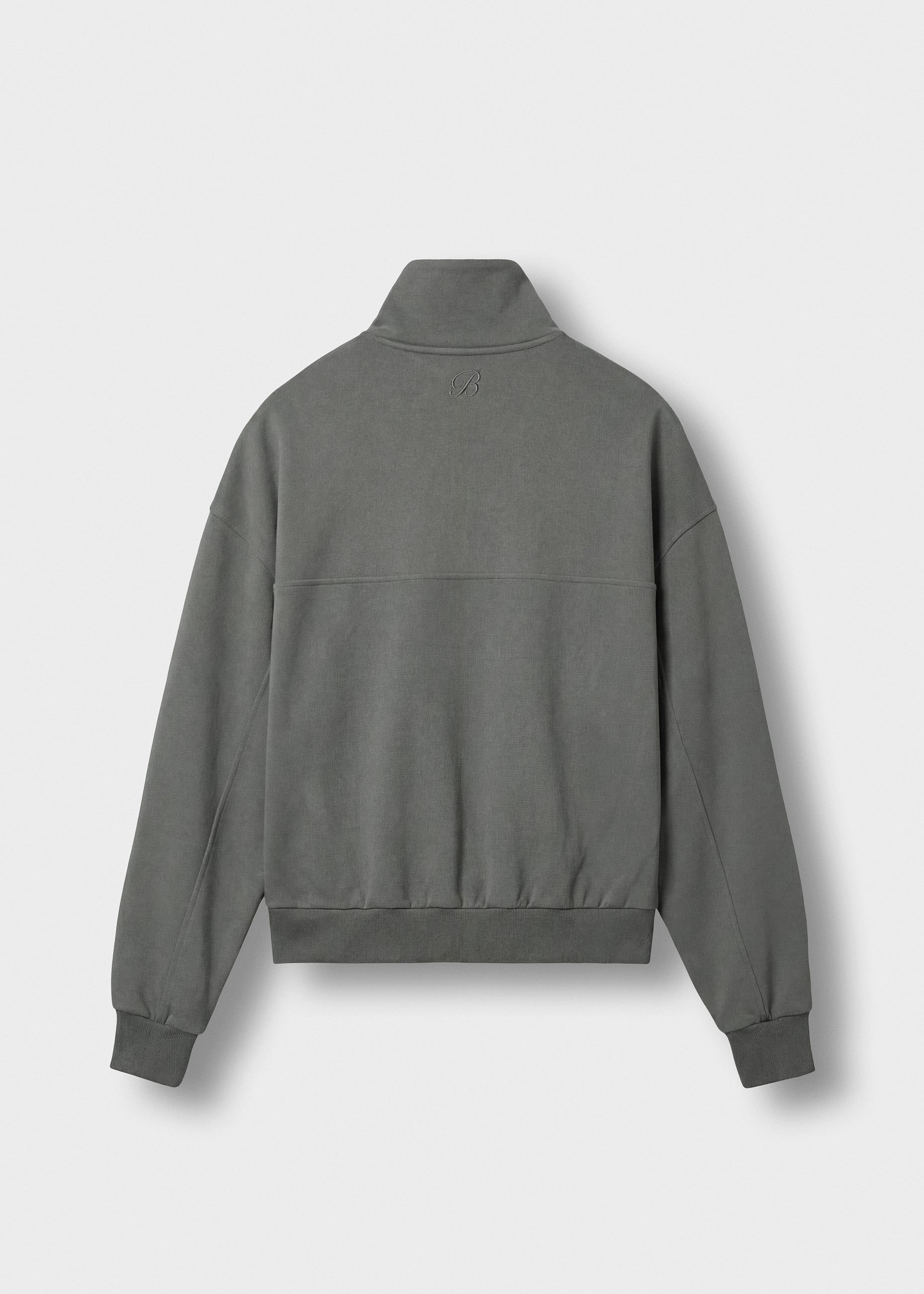 burocs-full-zip-sweater-grey-zweiwegereissverschluss image 2