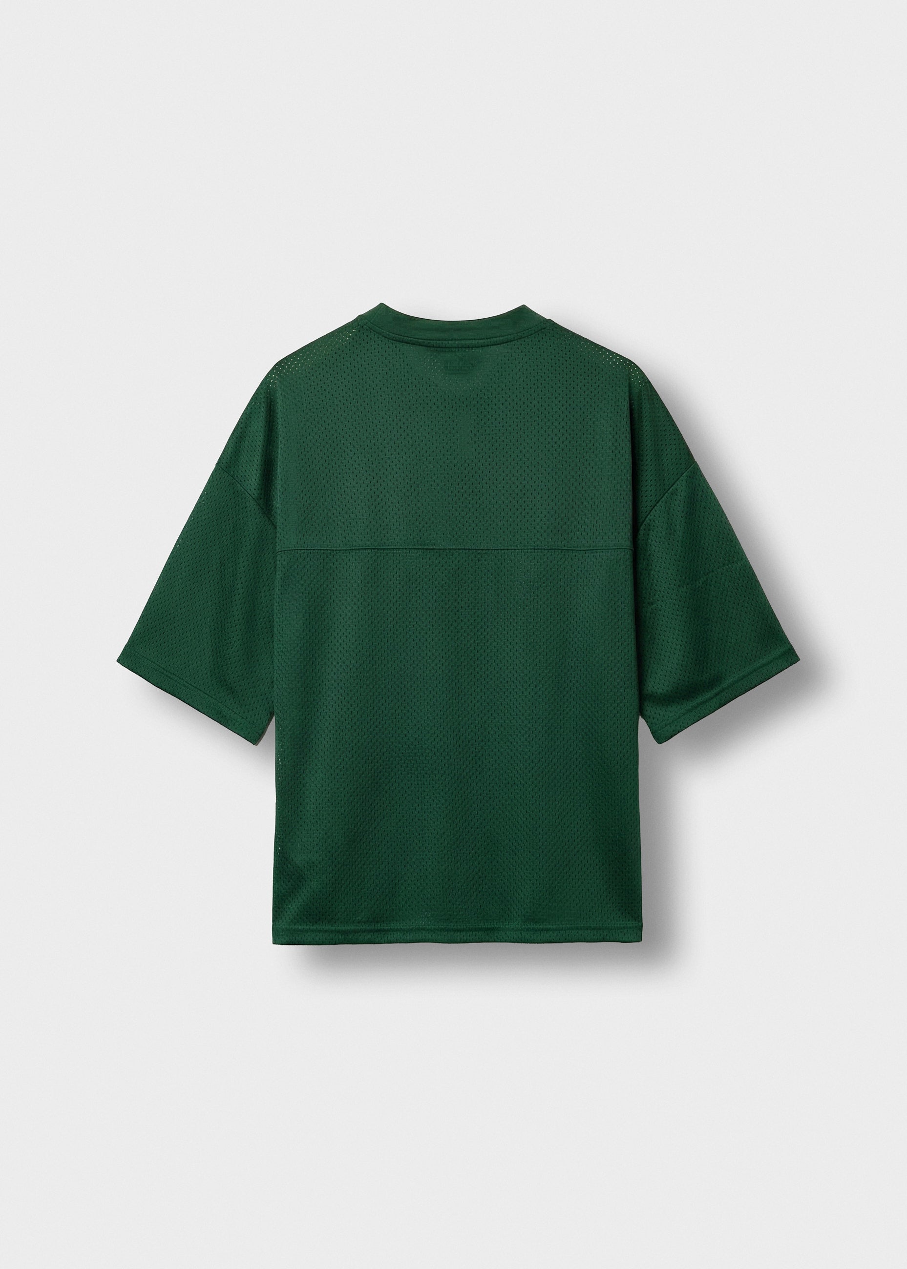 burocs-t-shirts-mesh-logo-t-shirt-herren-hunter-green image 2
