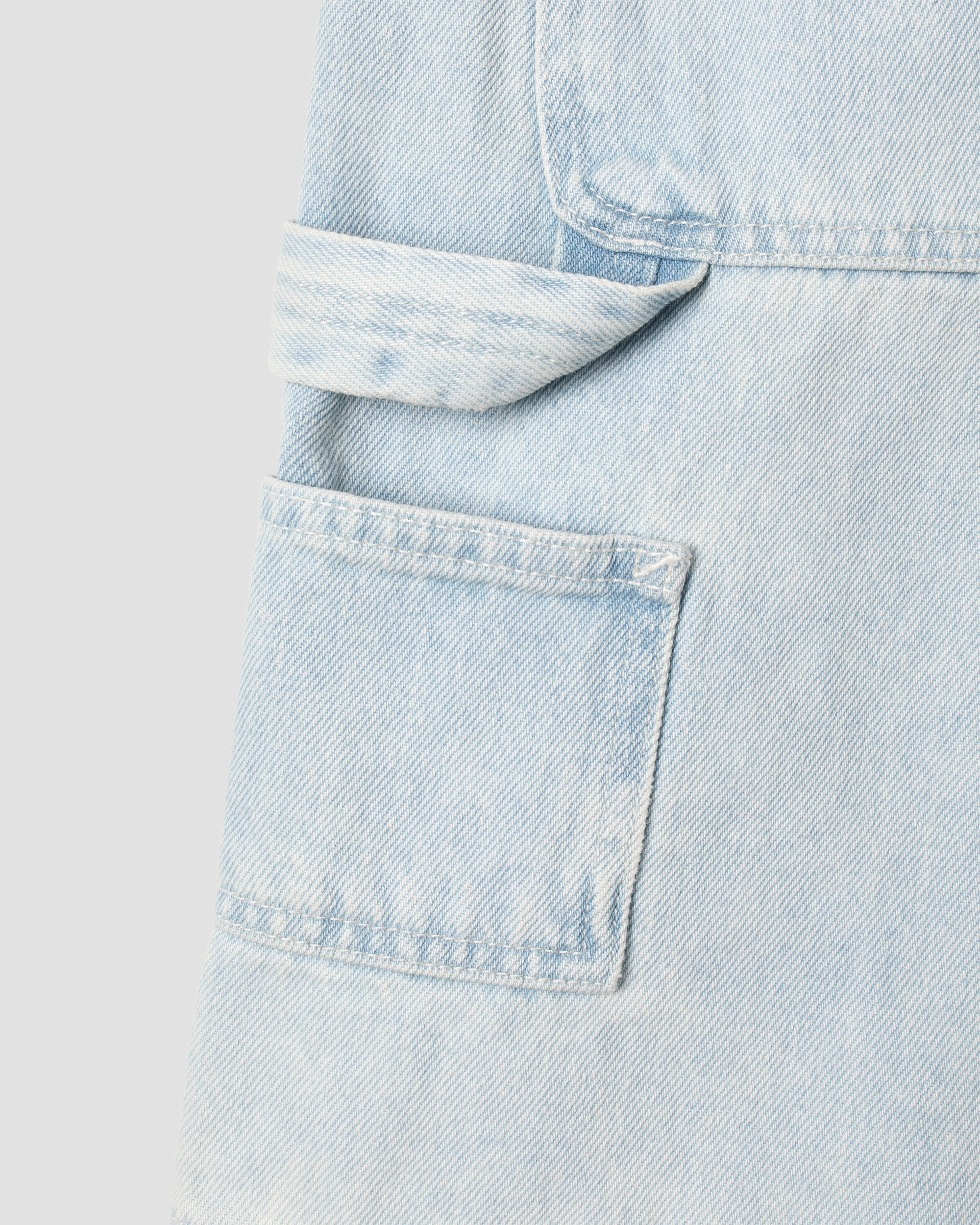 stan-ray-big-job-short-shorts-lite-blue-denim-relaxed image 5
