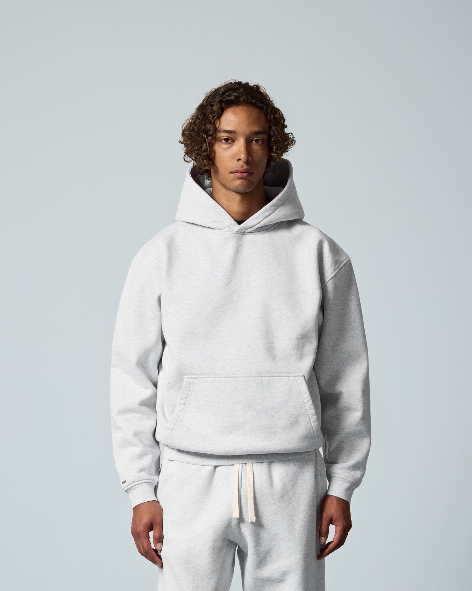 eightyfive-signature-heavy-hoodie-ash-grey-490gsm-baumwolle image 3