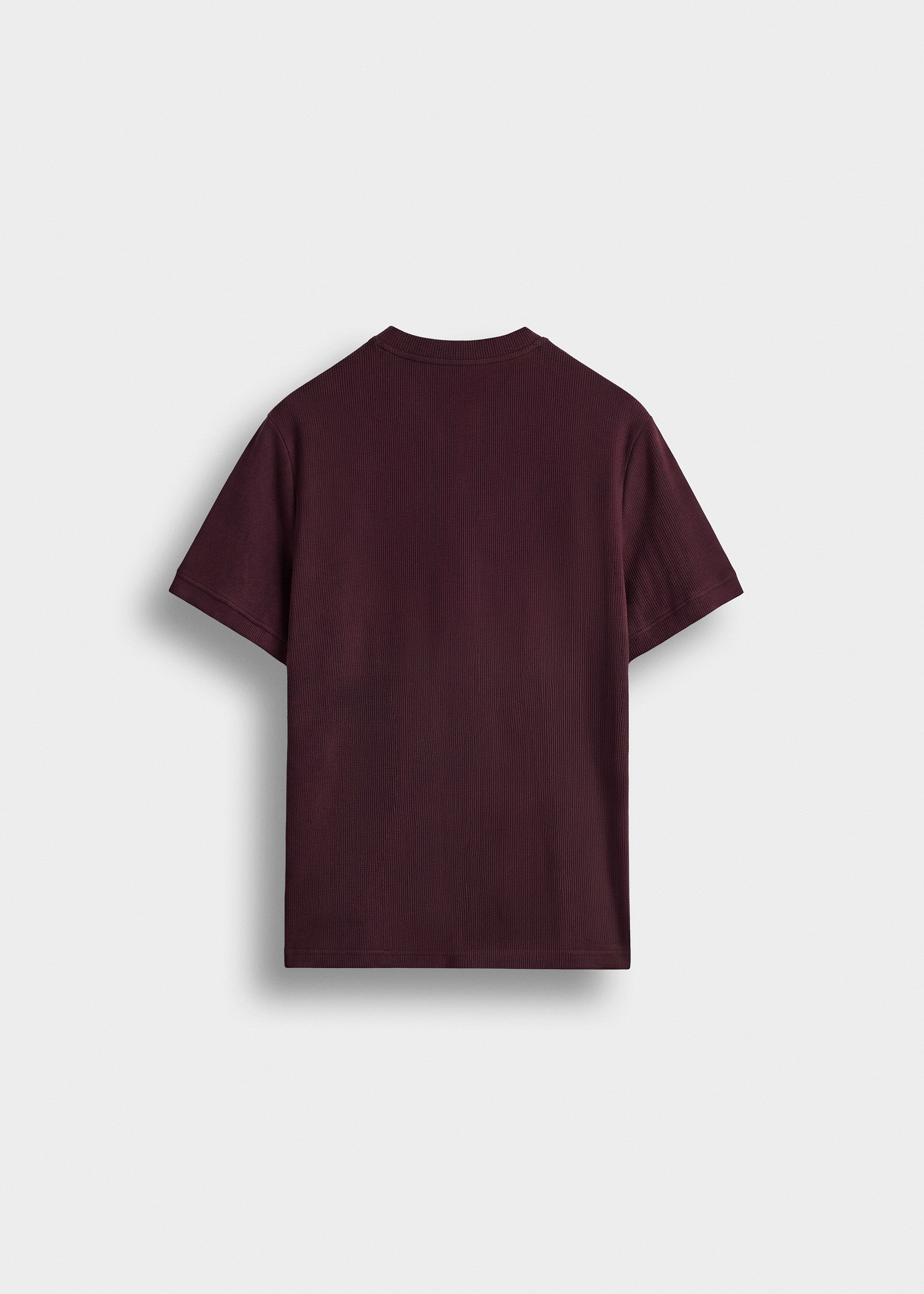 burocs-slim-rib-t-shirt-herren-burgundy-slim-fit-baumwolle image 2