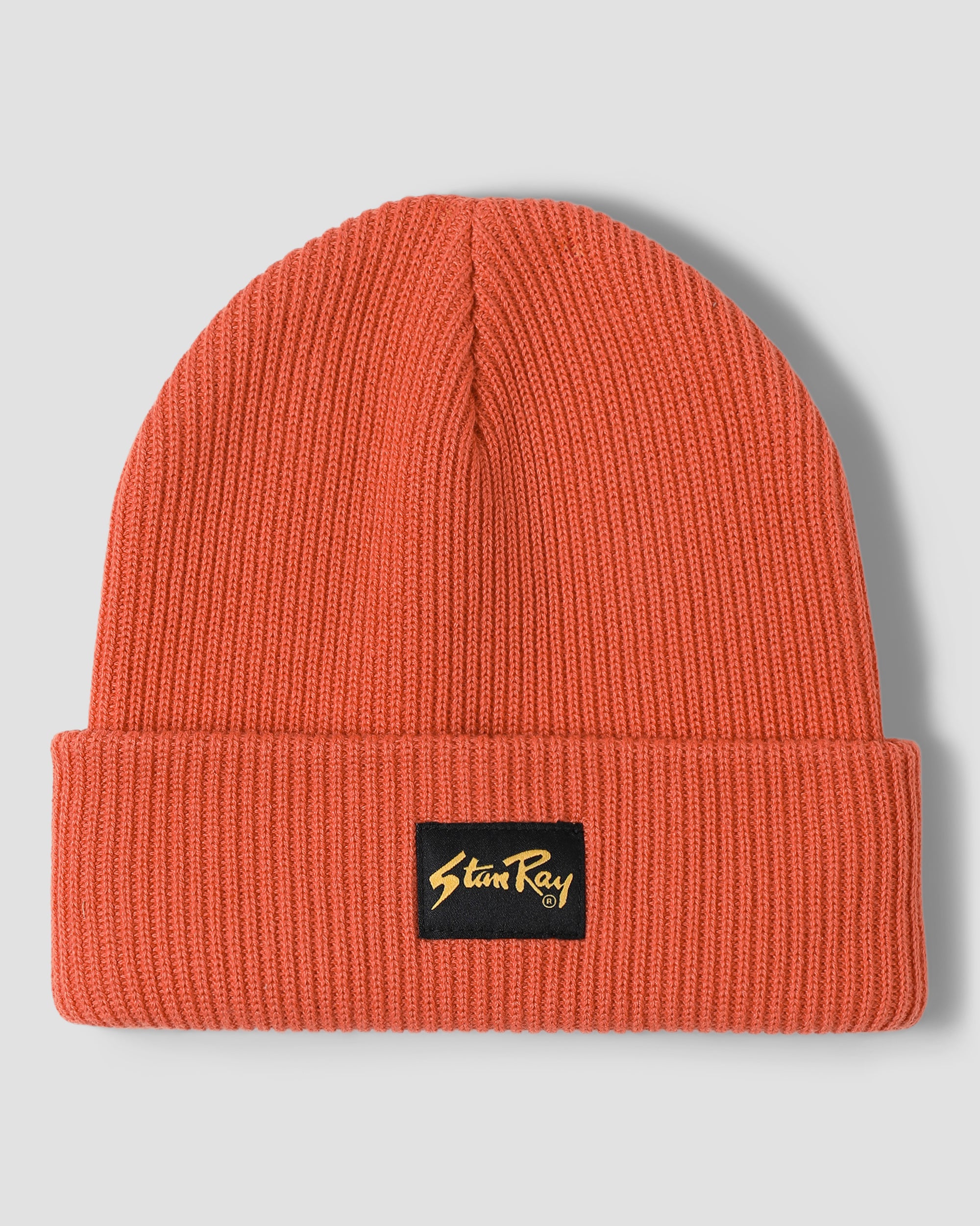 stan-ray-fold-beanie-m-tze-washed-red-acryl image 1