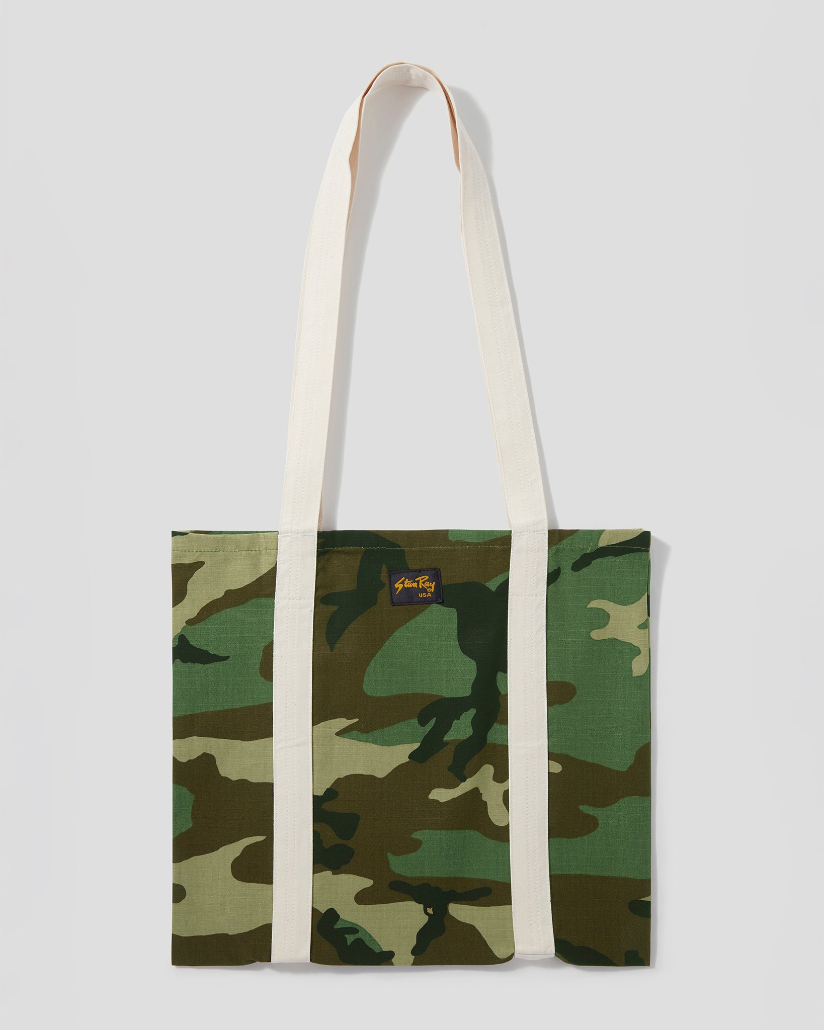 stan-ray-tote-bag-stoffbeutel-woodland-camo-ripstop-usa image 1