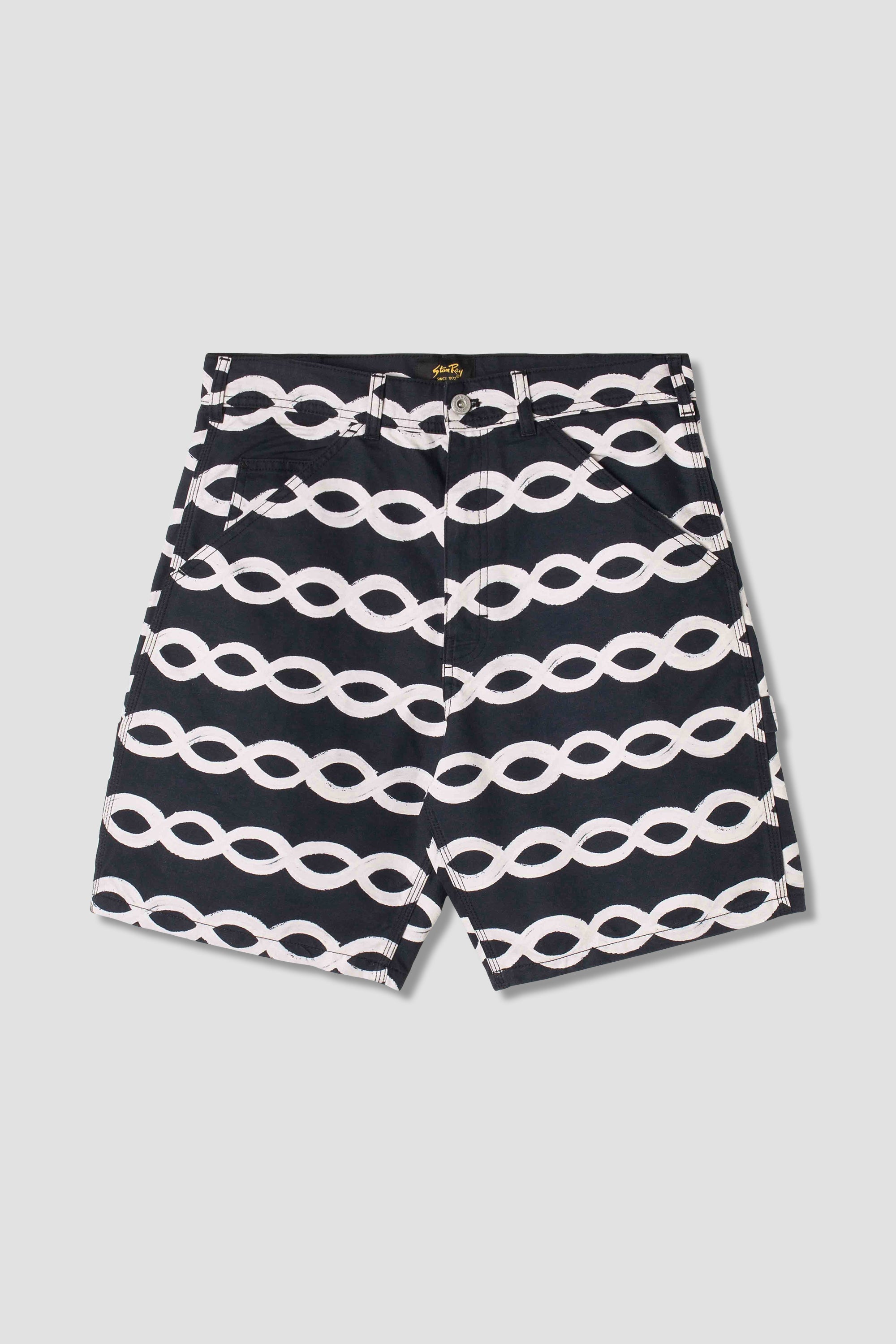 stan-ray-painter-short-shorts-black-wave-baumwolle image 1