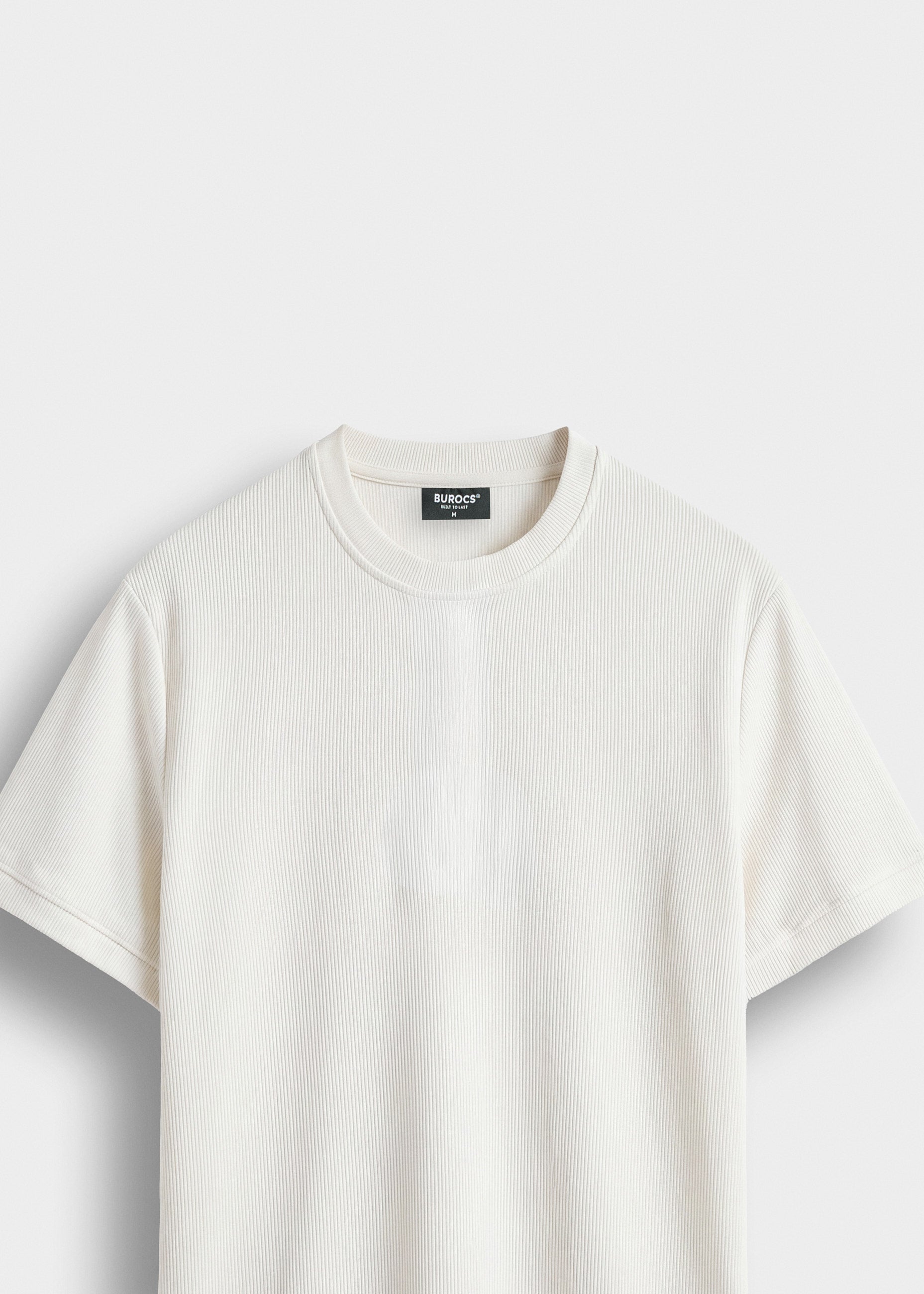 burocs-slim-rib-t-shirt-off-white-gerippt-slim-fit image 3