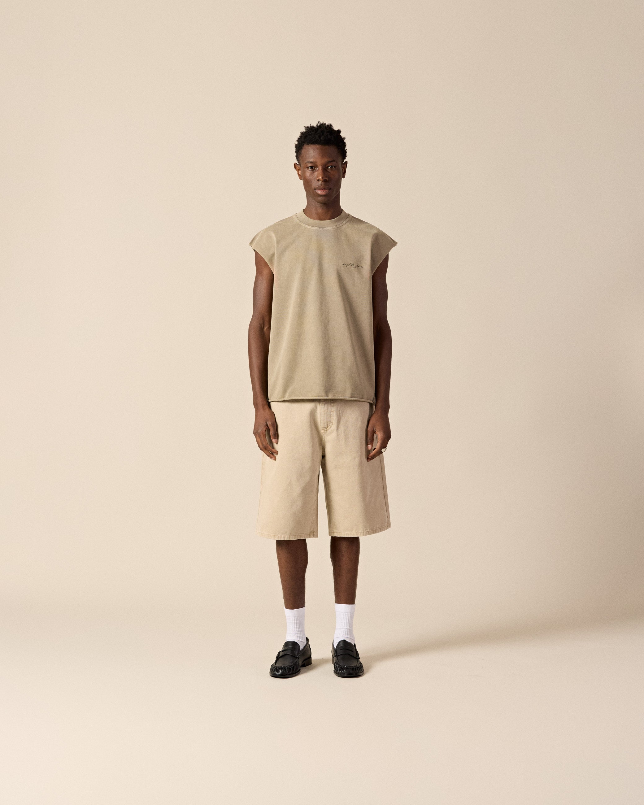 eightyfive-loose-tanktop-taupe-oversized-270gsm image 4