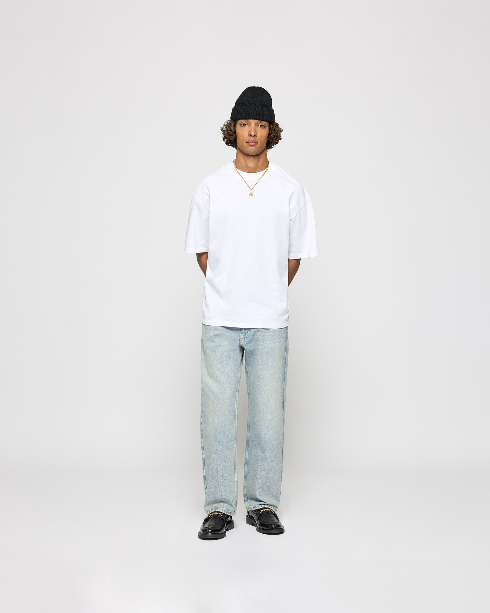 eightyfive-signature-straight-denim-jeans-ocean-blue image 4