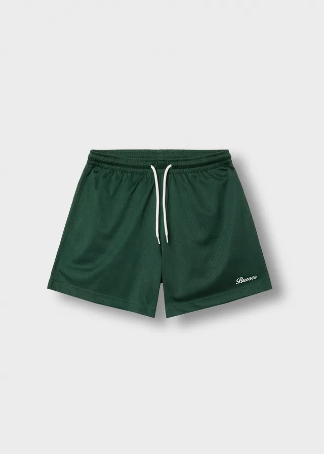 burocs-mesh-shorts-shorts-hunter-green-regular-fit image 1