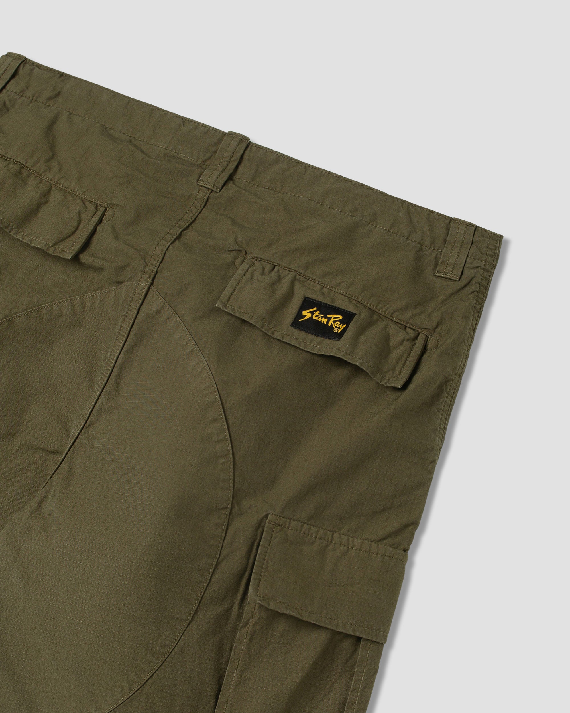 stan-ray-cargo-short-cargoshorts-olive-ripstop-loose image 3