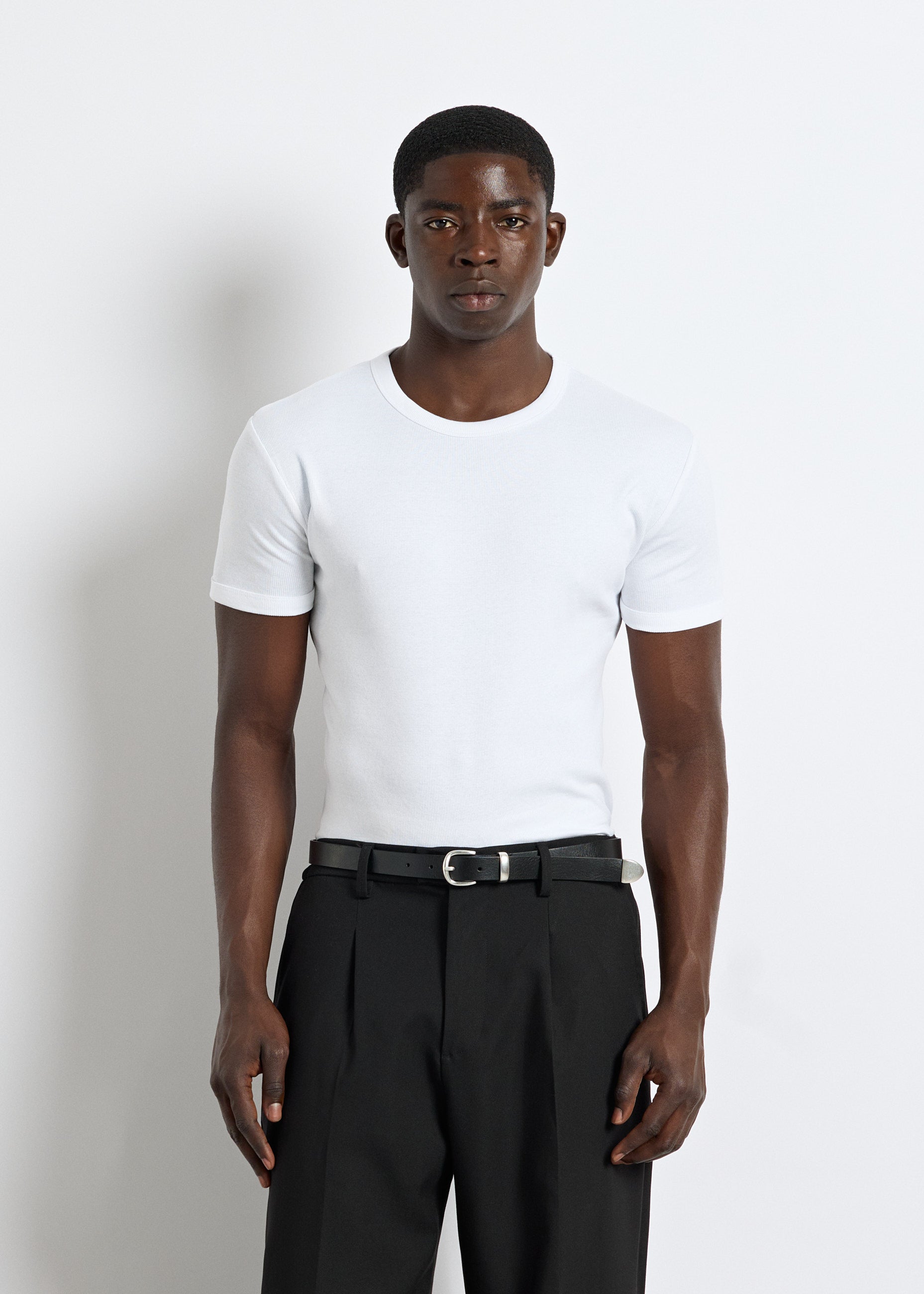 burocs-slim-rib-t-shirt-wei-slim-fit-rippe image 4