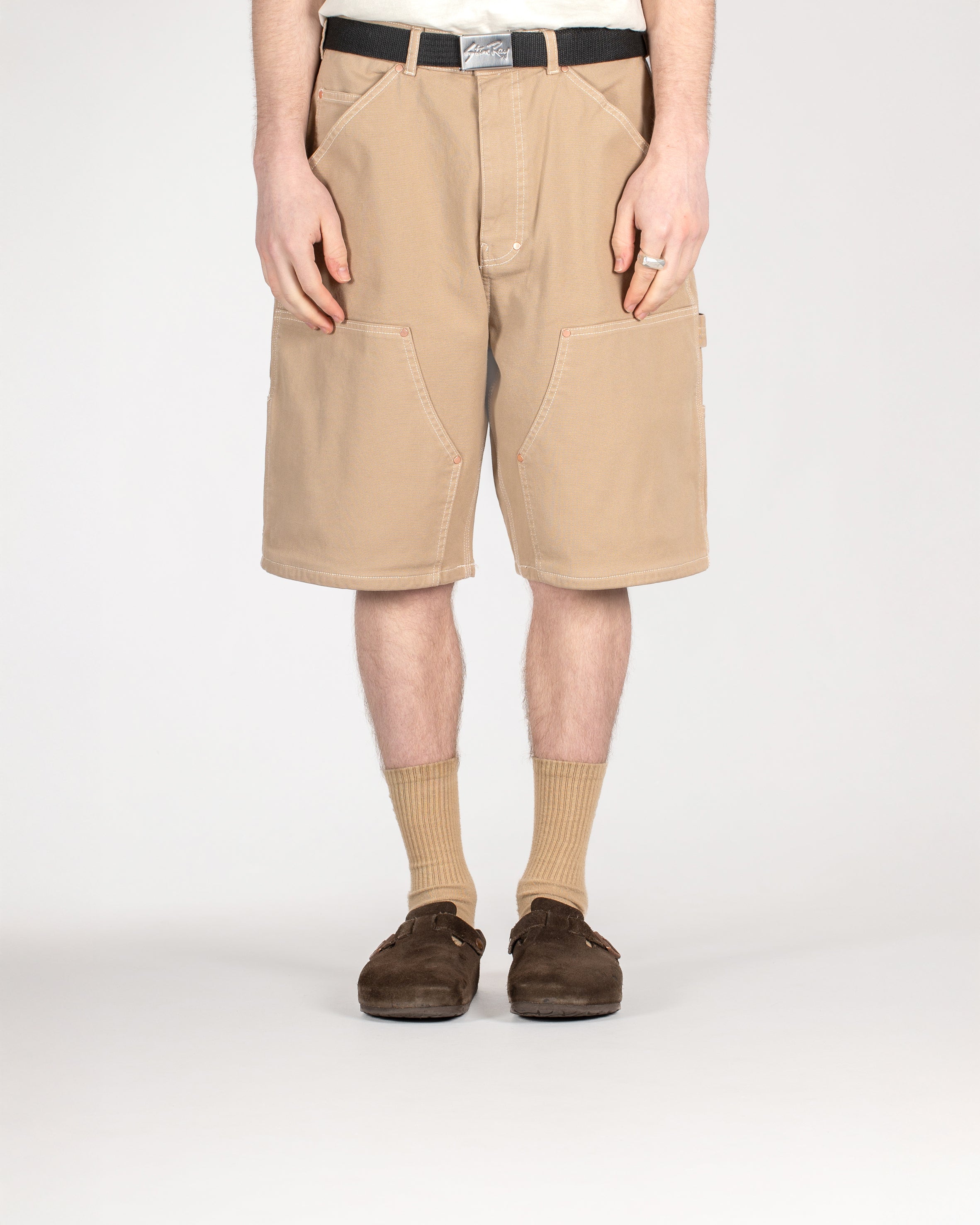 stan-ray-double-knee-short-canvas-khaki-duck-baumwolle image 2