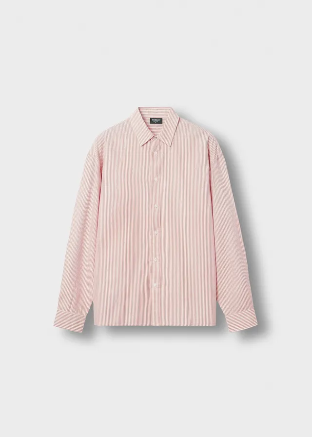 burocs-cotton-long-sleeve-shirt-herren-hemd-peach-streifen image 1