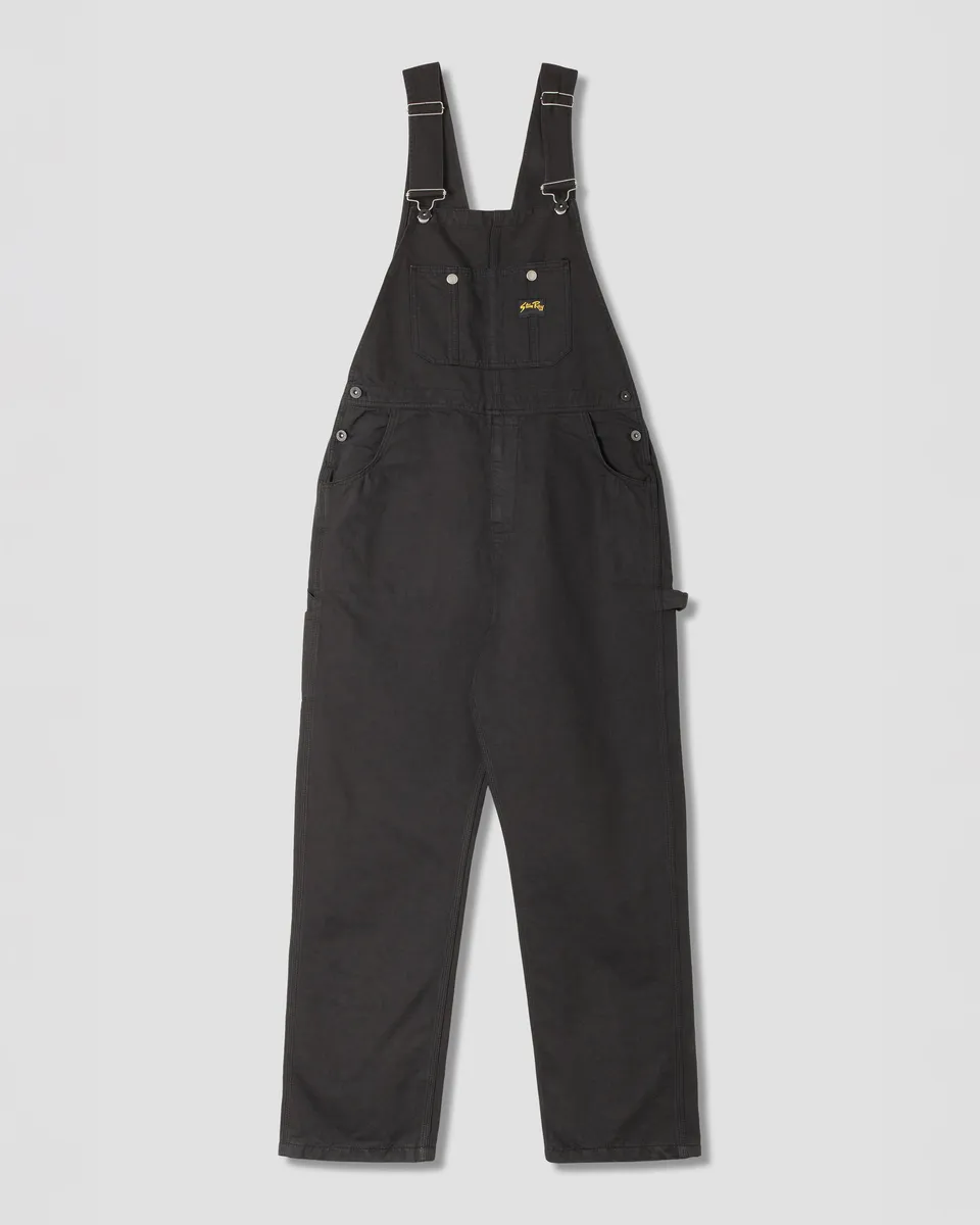 stan-ray-earls-bib-latzhose-black-twill-gerade image 1