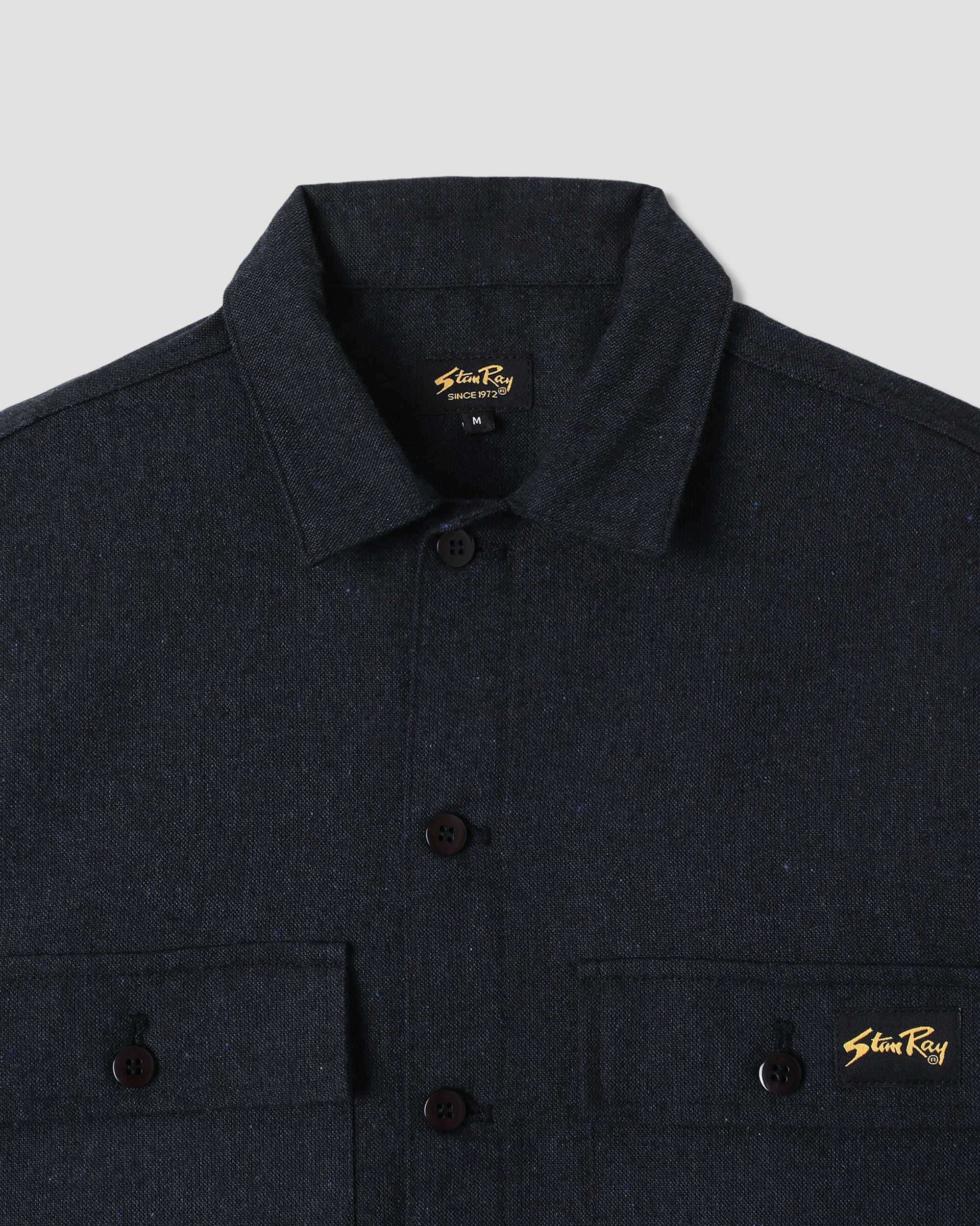 stan-ray-cpo-shirt-navy-heather-herren-overshirt image 4