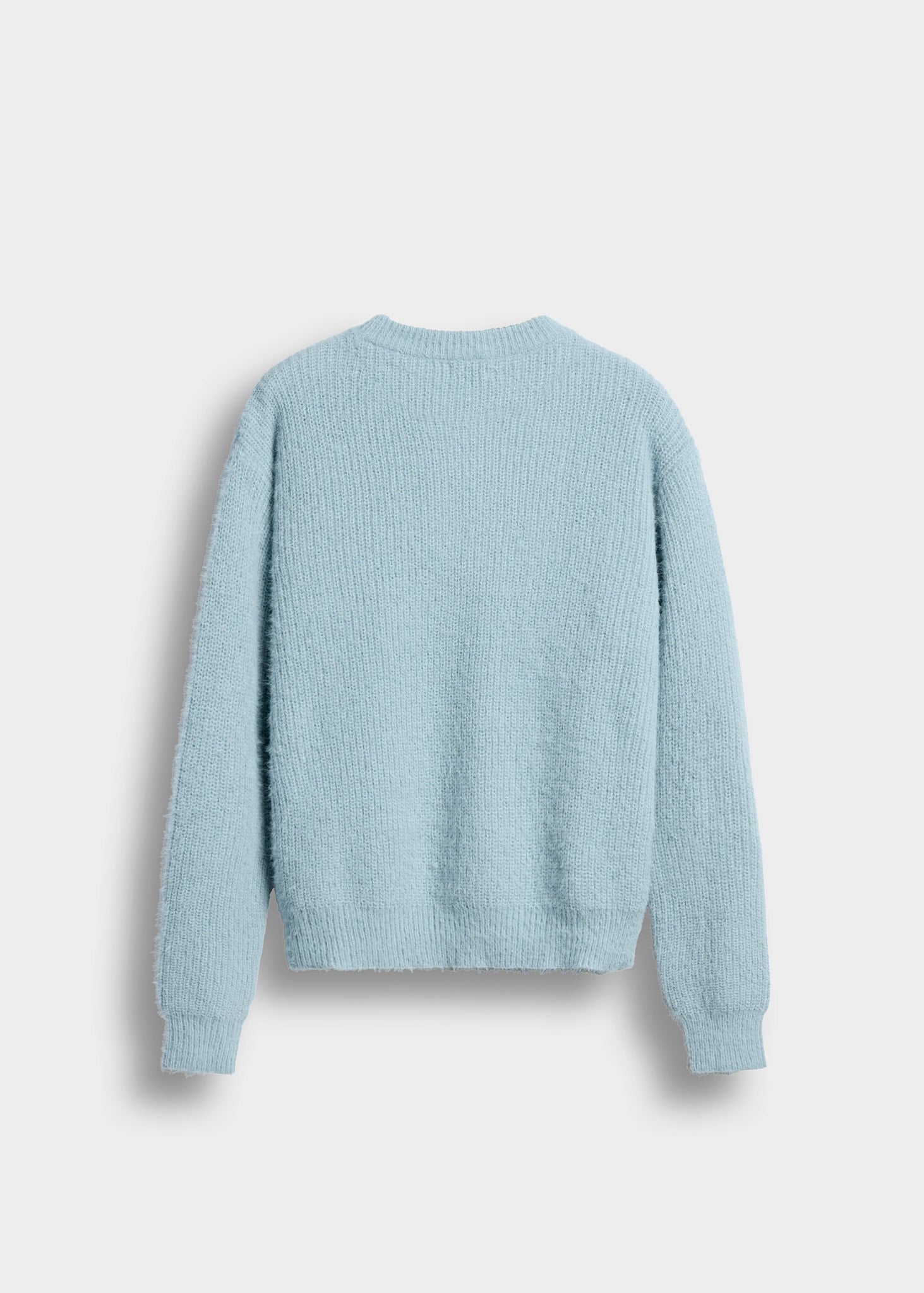 burocs-fuzzy-knit-crewneck-baby-blue-oversize-strick image 2