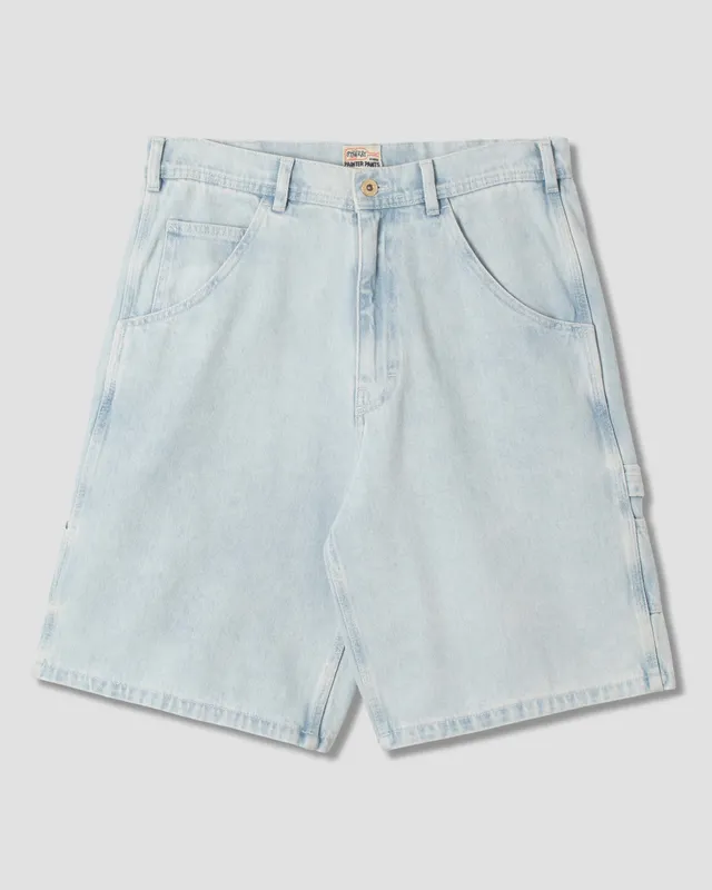 stan-ray-big-job-short-shorts-lite-blue-denim-relaxed image 1