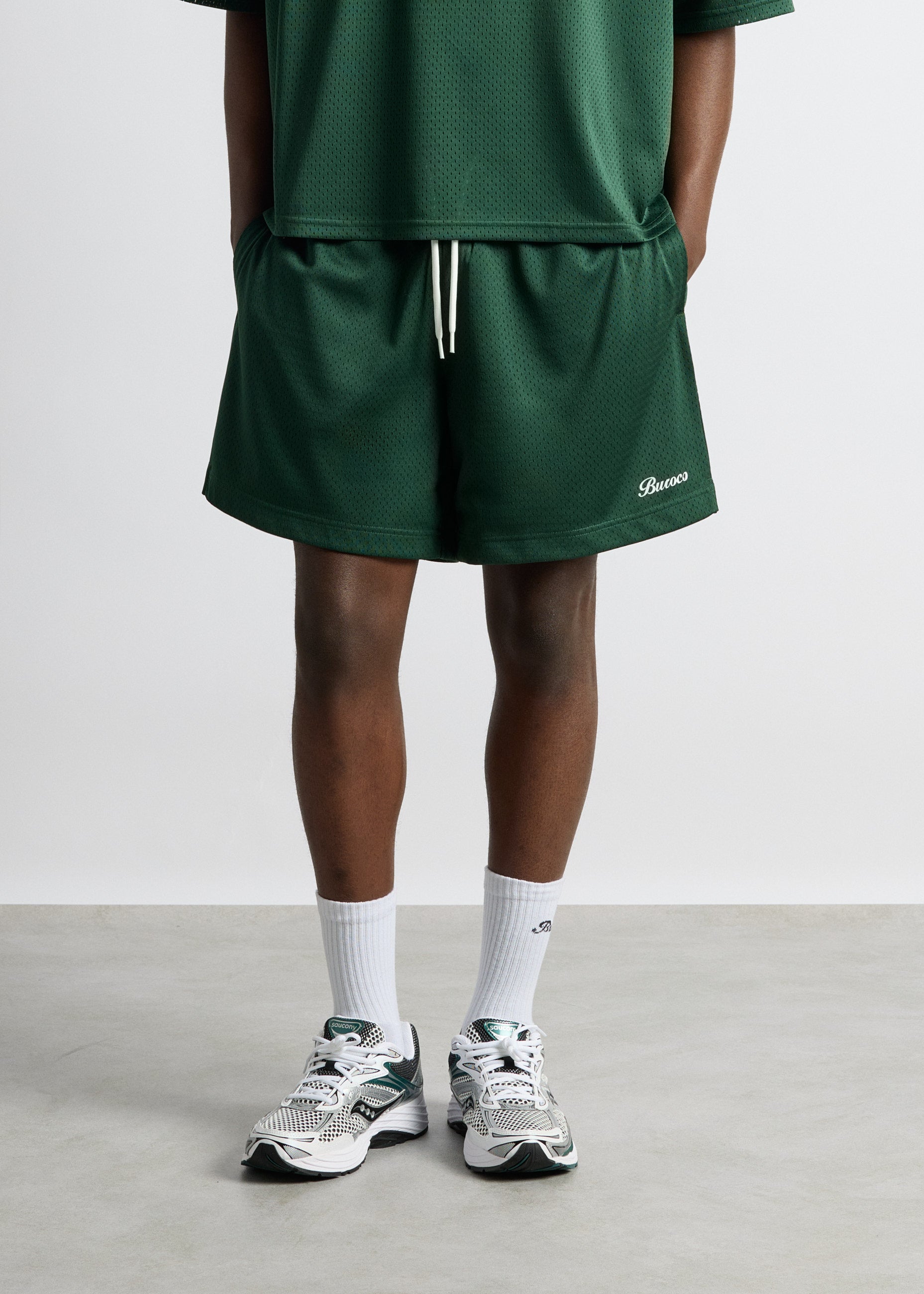 burocs-mesh-shorts-shorts-hunter-green-regular-fit image 4