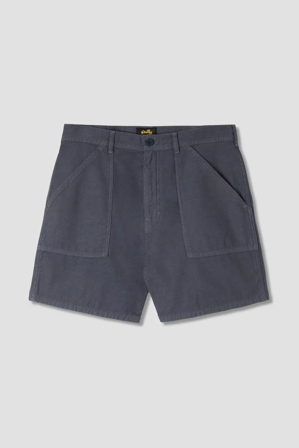 stan-ray-fat-short-arbeitsshorts-navy-sateen-baumwolle image 1
