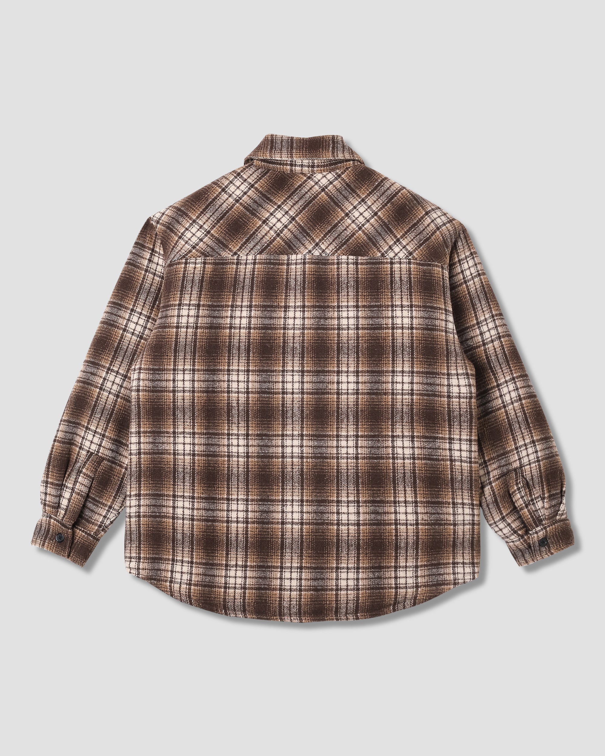 stan-ray-quilted-plaid-overshirt-braun-gesteppt image 3