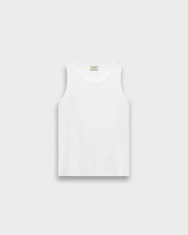 eightyfive-tops-signature-tanktop-white-slim-fit image 1