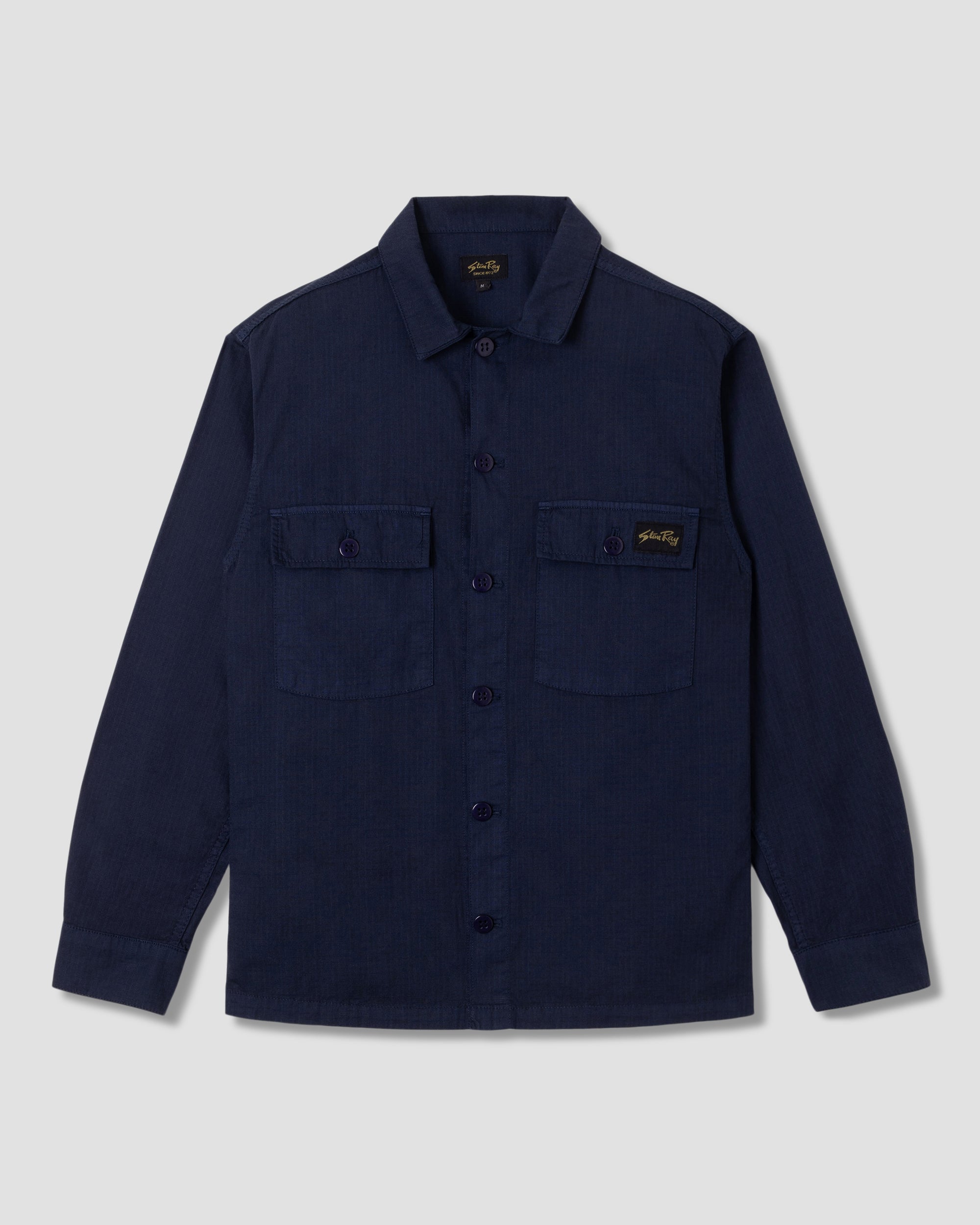 stan-ray-cpo-hemd-navy-ripstop-overshirt image 1