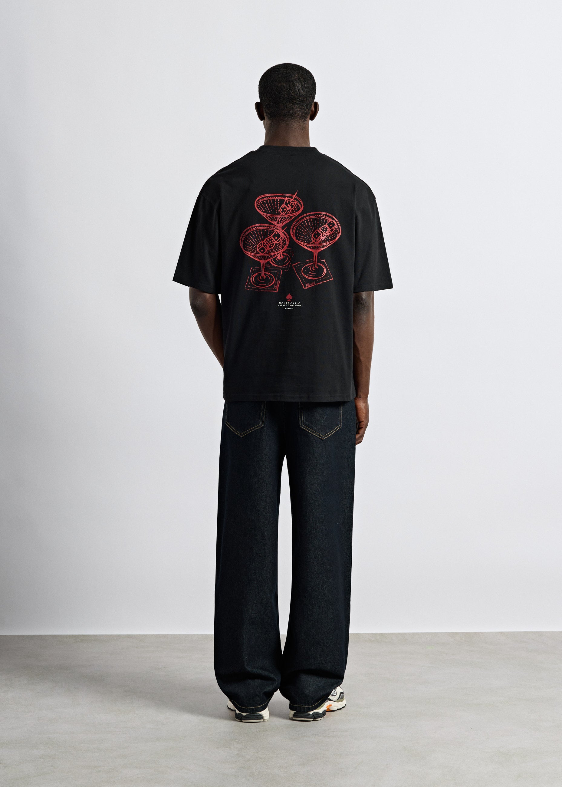 burocs-martini-on-dice-oversize-t-shirt-schwarz-m image 4