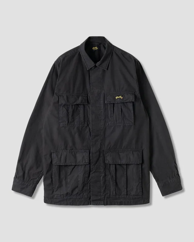 stan-ray-utility-jacket-jacke-black-ripstop-baumwolle image 1
