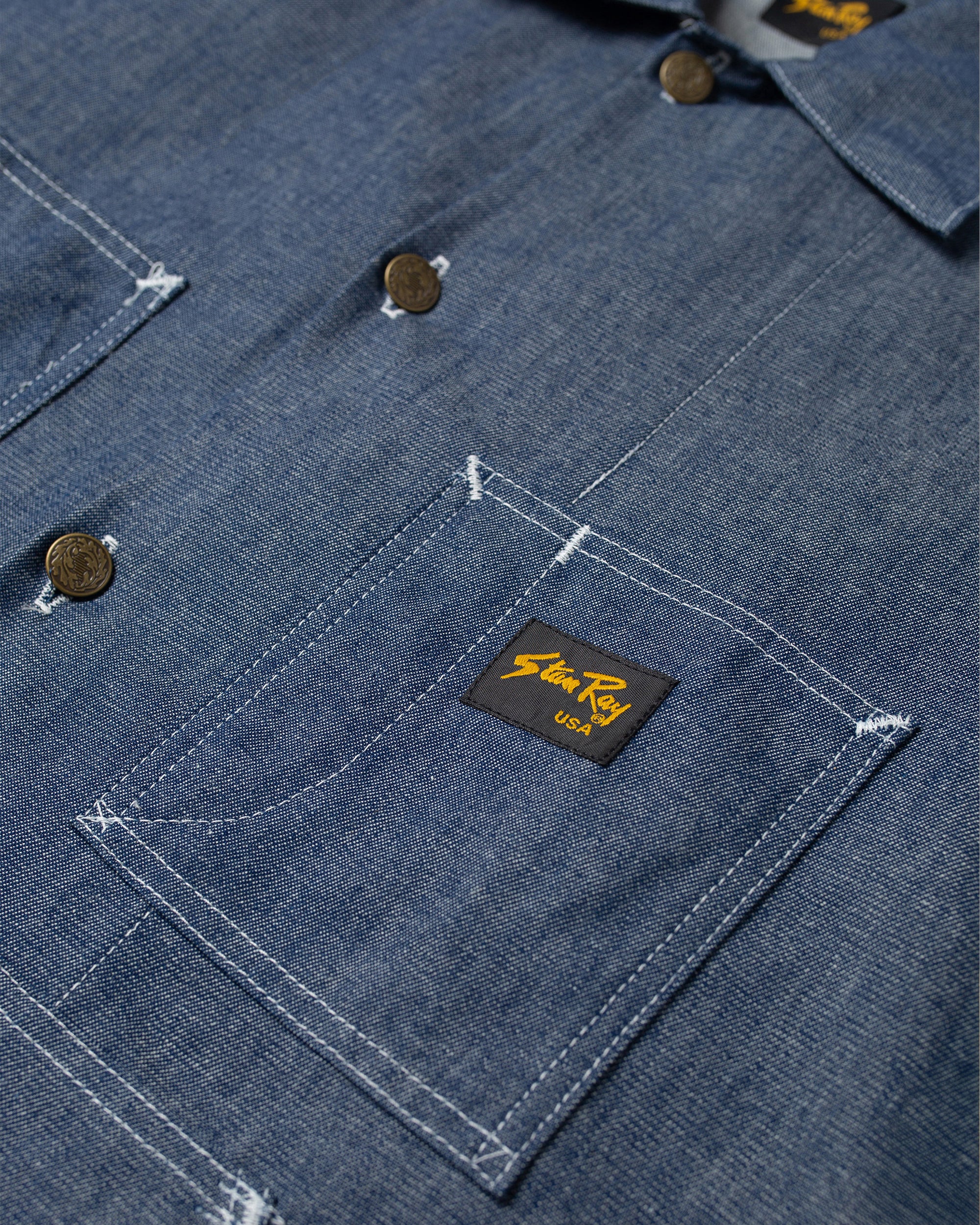 stan-ray-shop-jacket-arbeitsjacke-washed-chambray image 5