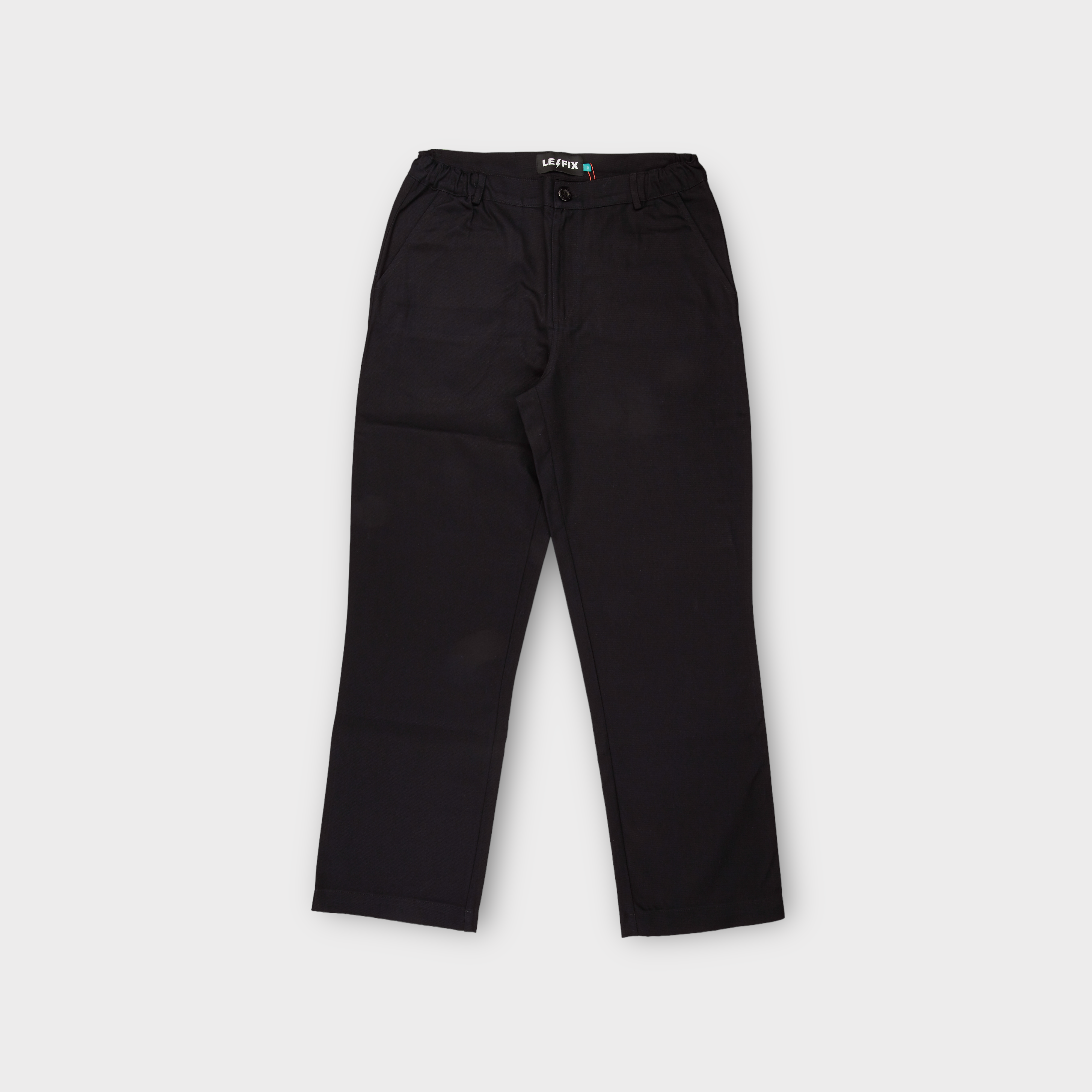 le-fix-hill-pants-hose-schwarz-loose-fit-baumwolle image 1