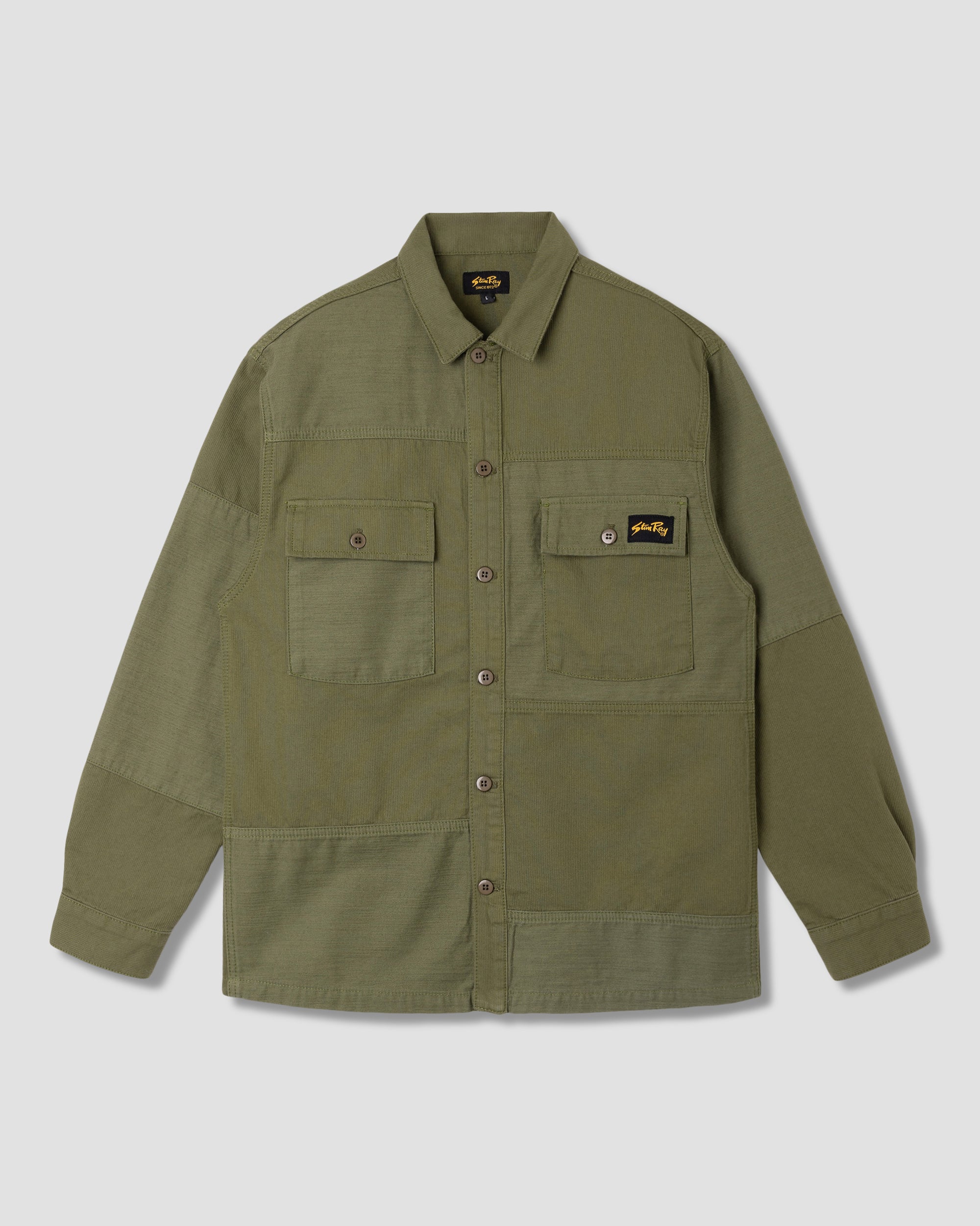 stan-ray-cpo-shirt-hemd-olive-poplin-sateen-taschen image 1