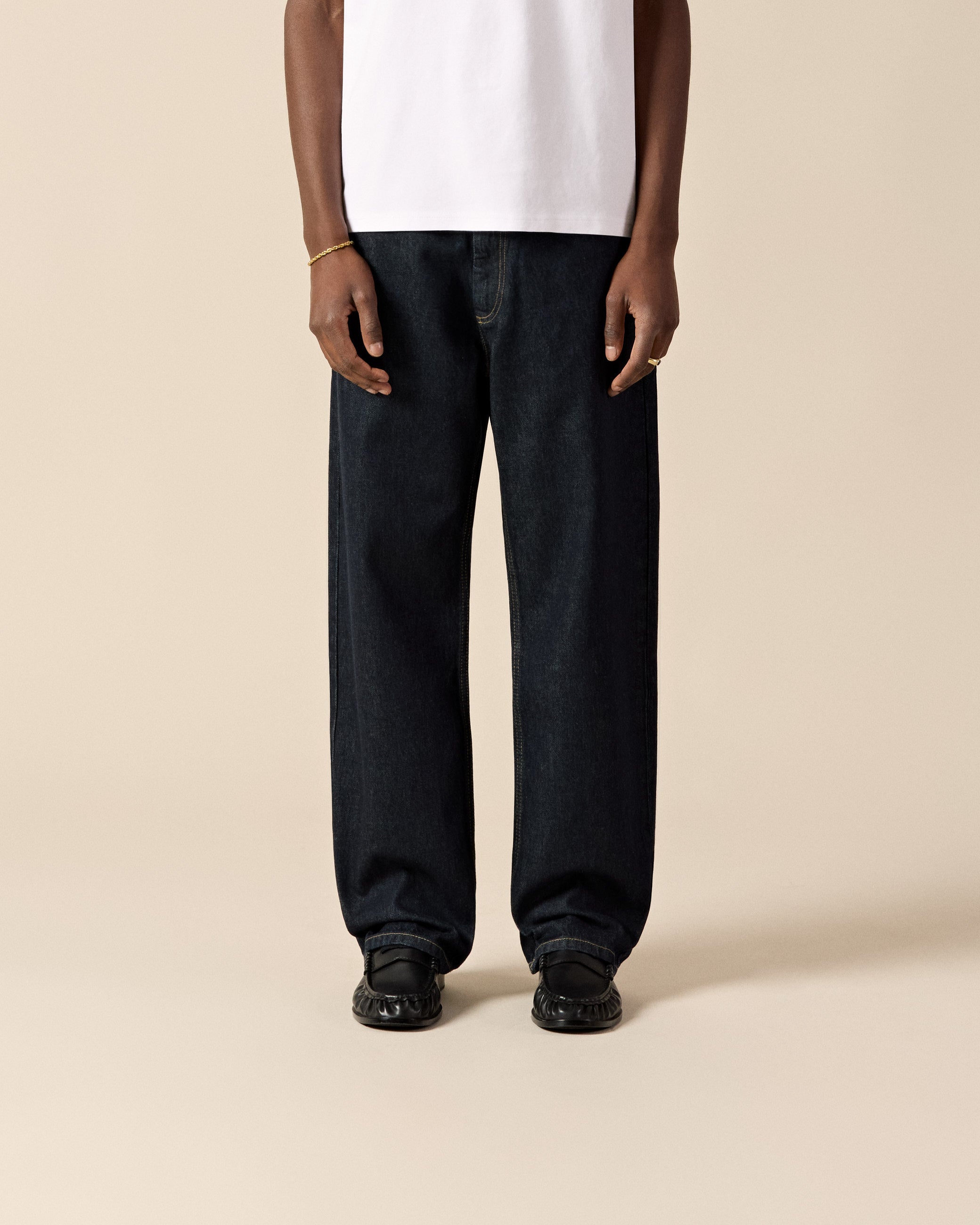 eightyfive-signature-straight-jeans-raw-blue-baumwolle image 3