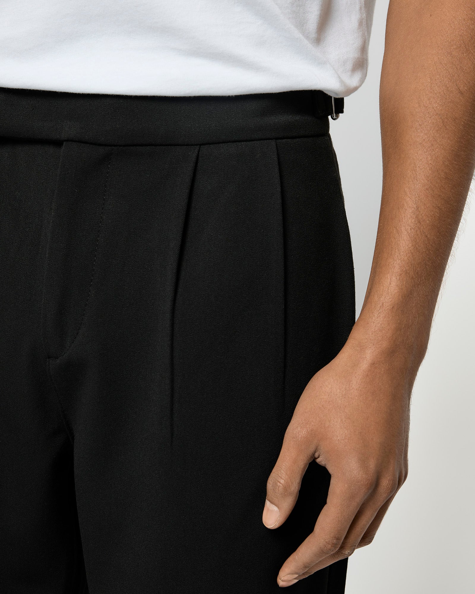 eightyfive-pleated-tailored-pants-anzughose-black-31 image 7