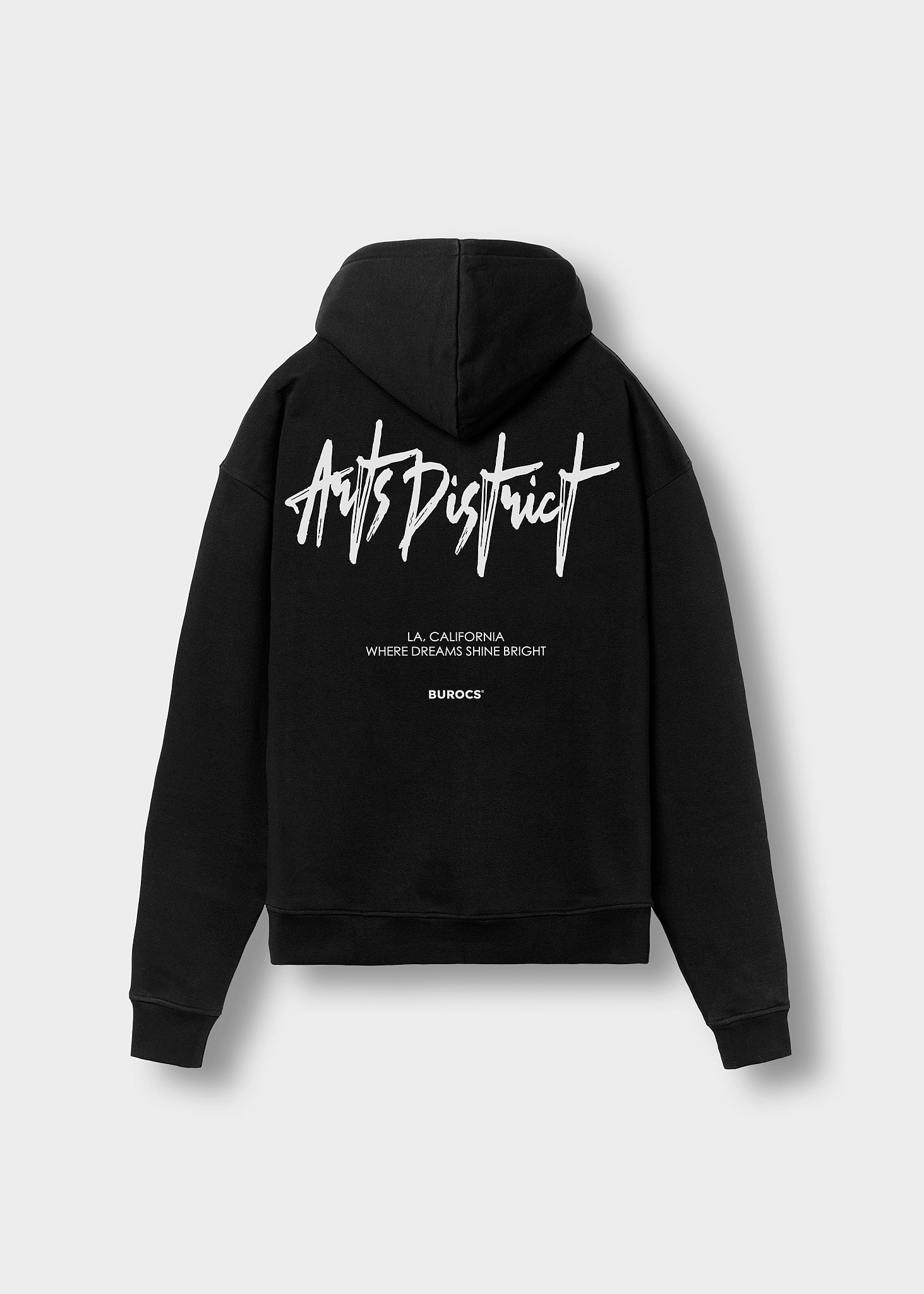 burocs-art-district-zip-hoodie-herren-schwarz-oversize-baumwolle image 2